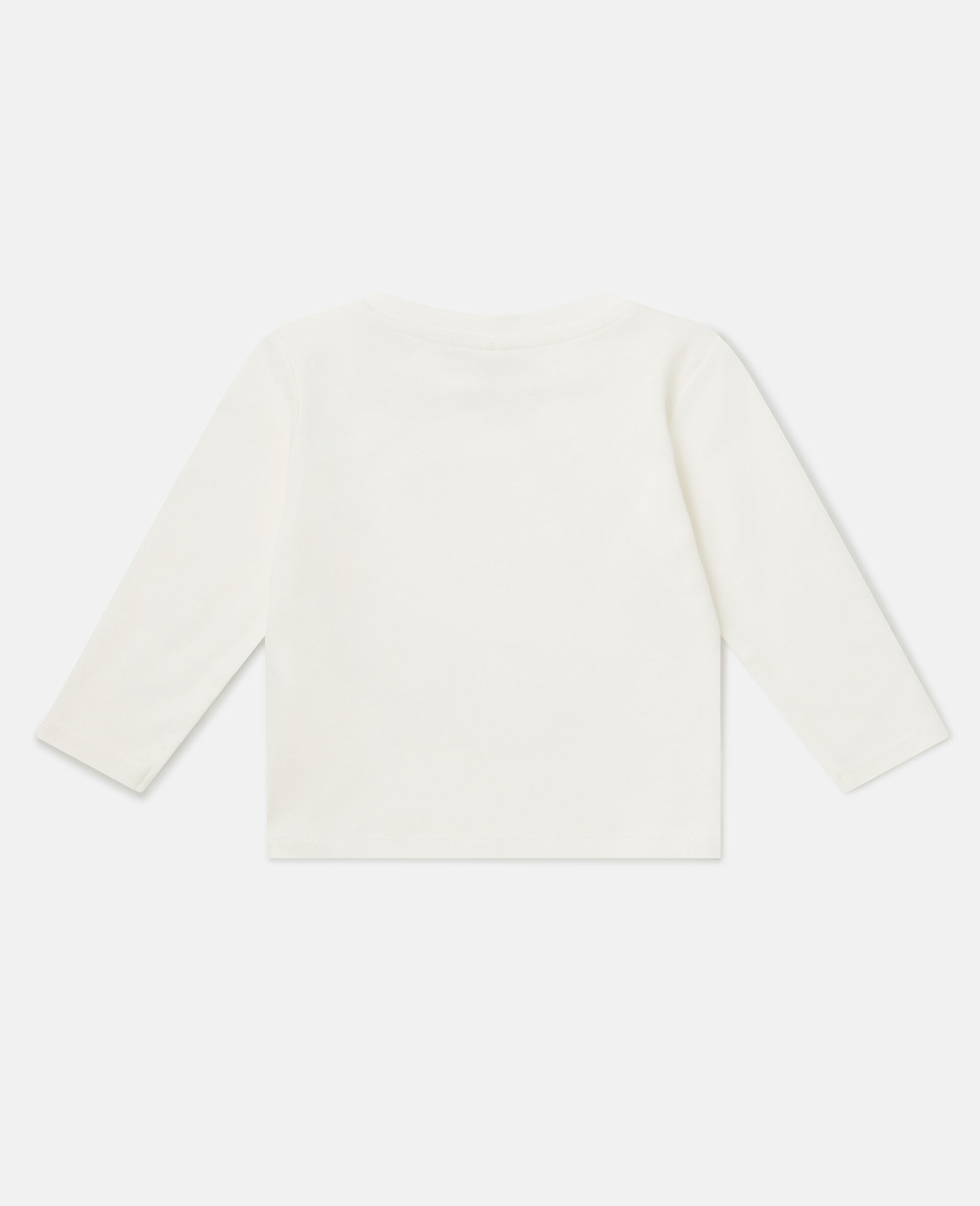 Earth Graphic Long-Sleeve Top-White-large image number 2