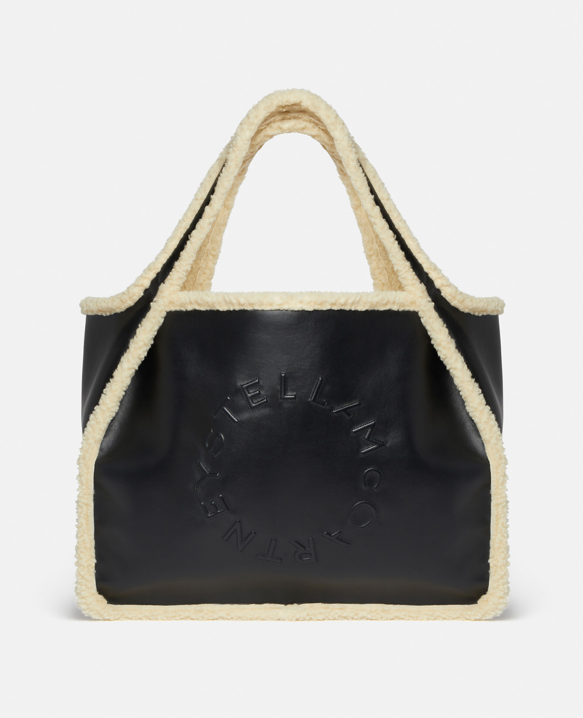 Stella Logo FFF & Alter Mat Tote Bag-Black-large