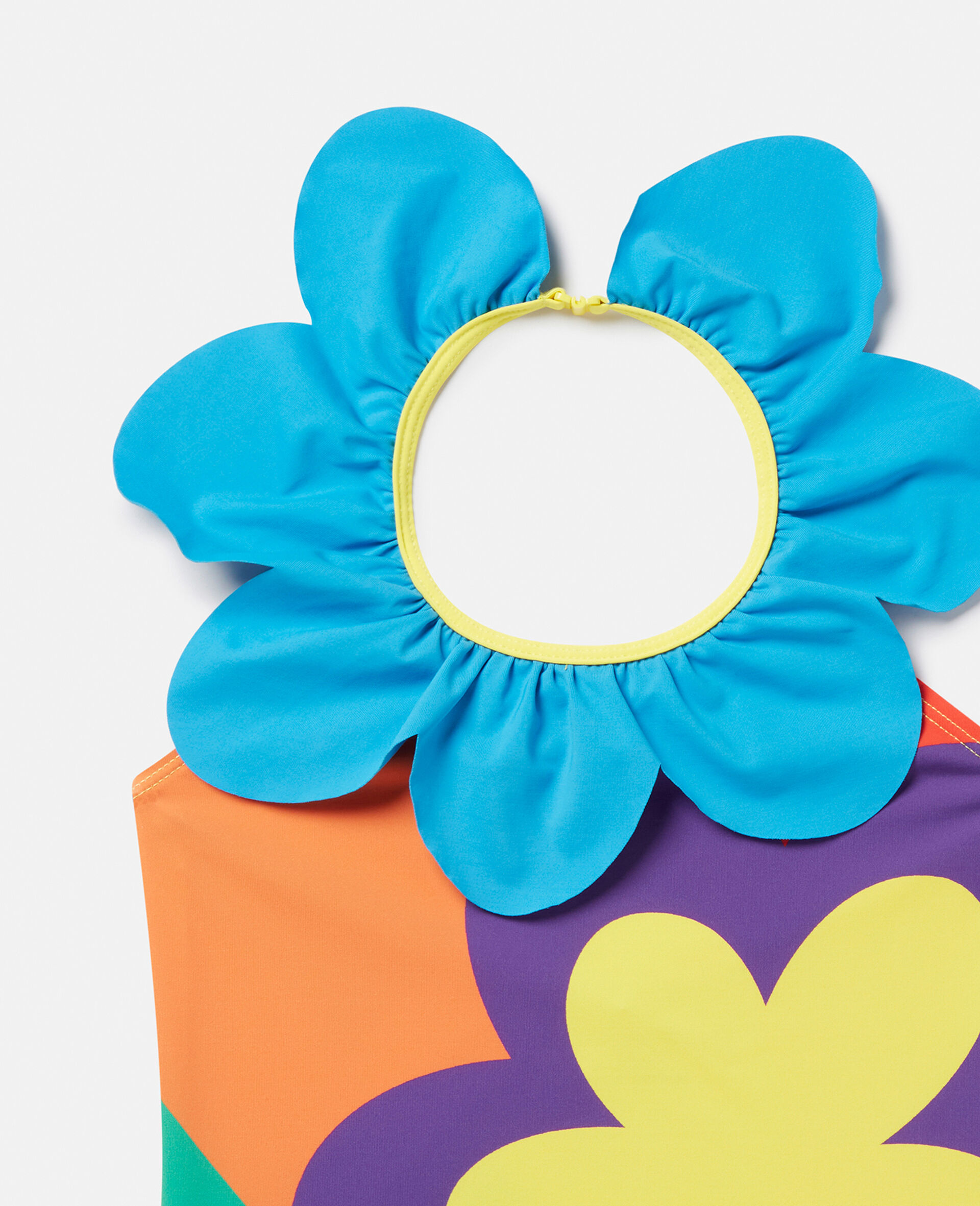 Love Graphic Swimsuit-Multicolour-large image number 1