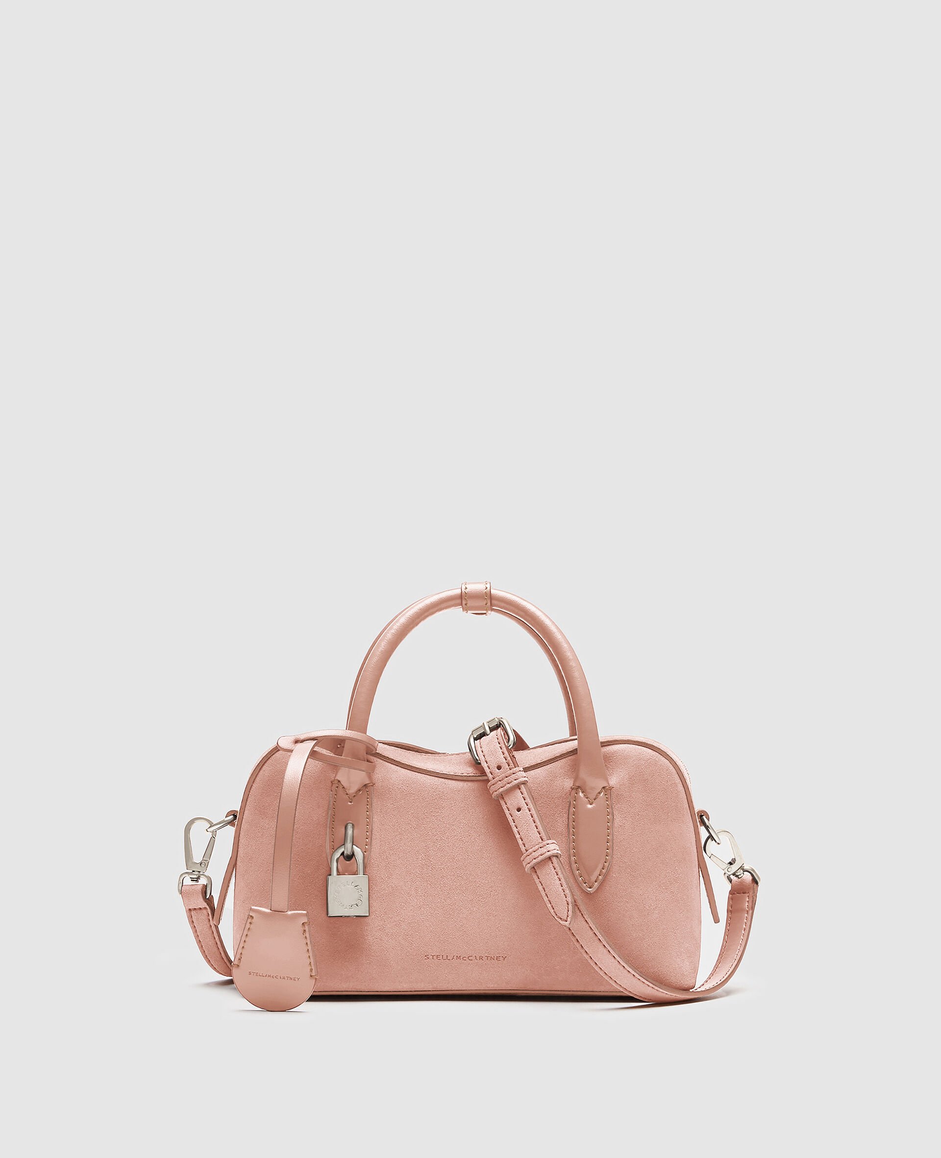Ryder Suede-Effect Crossbody Bag-Pink-medium