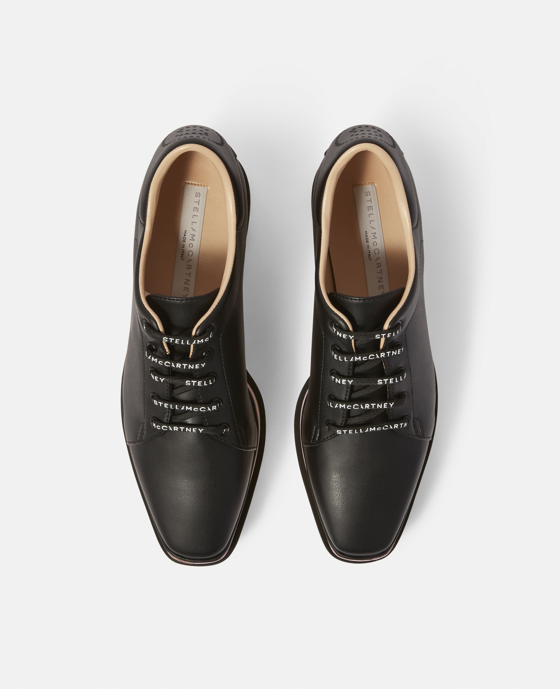 Sneak-Elyse Platform Shoes-Black-large image number 3