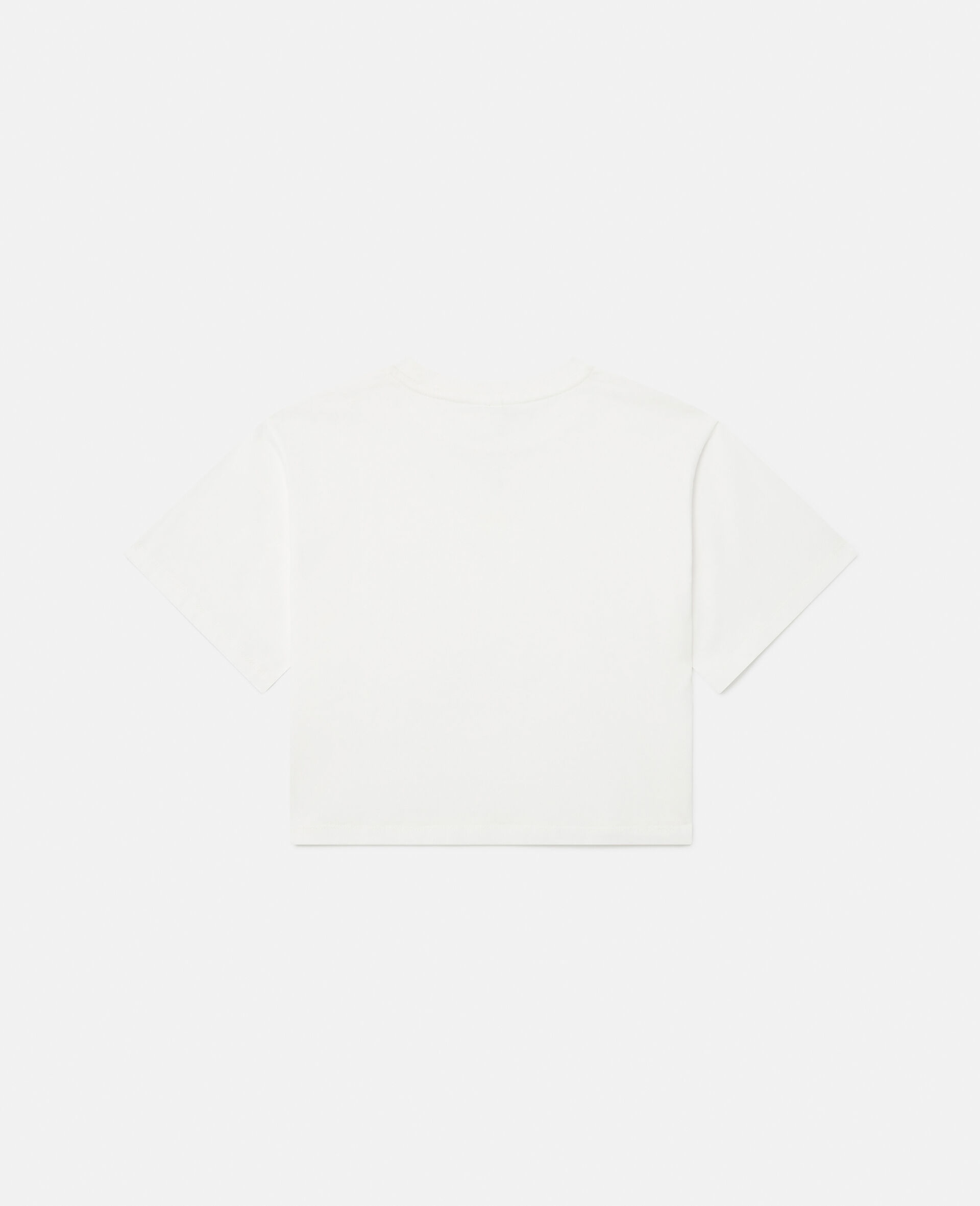 Floral Graphic Cropped T-Shirt-White-large Floral Graphic Cropped T-Shirt-White-large image number 2