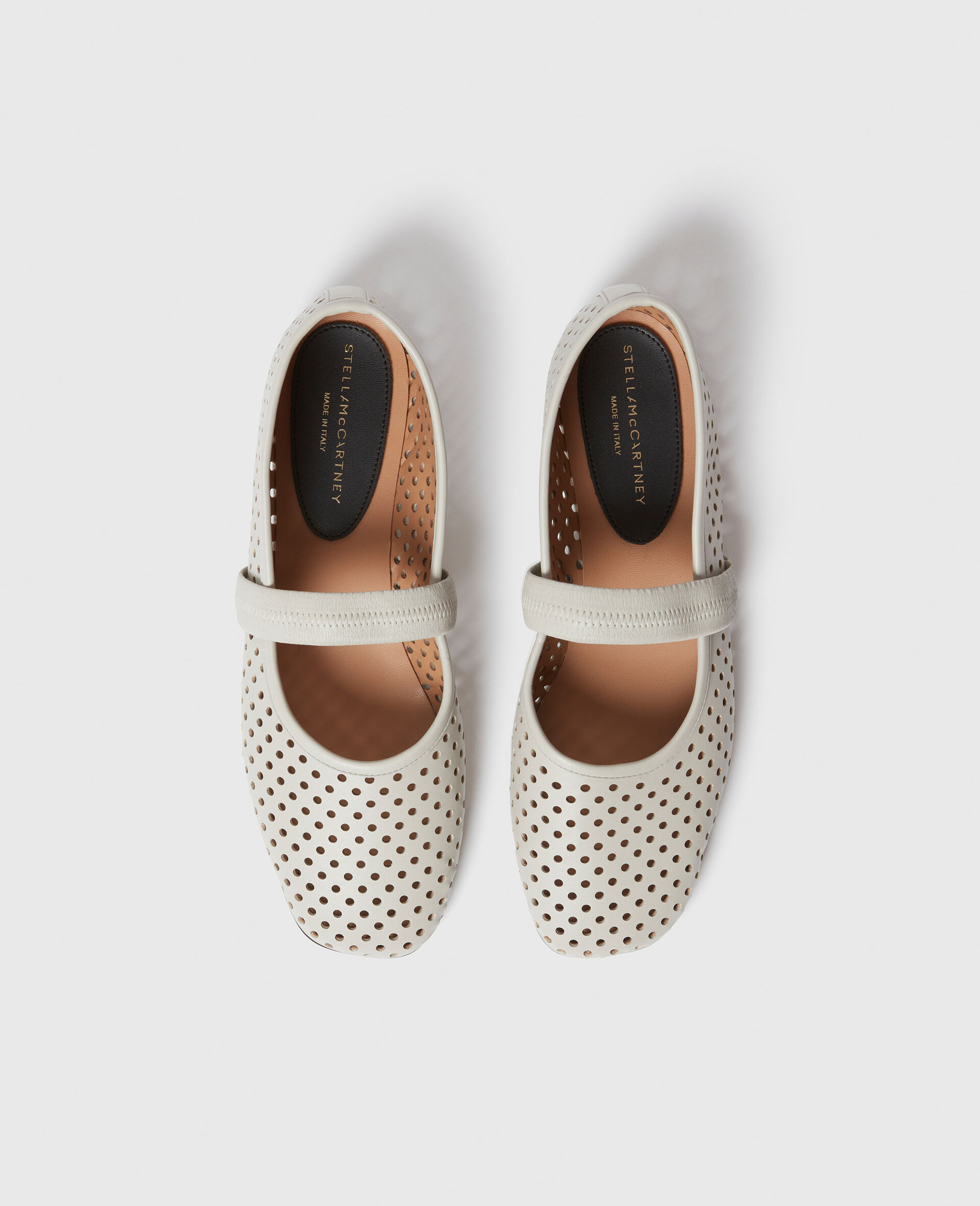 Ryder Perforated Ballet Flats-Black-large image number 3