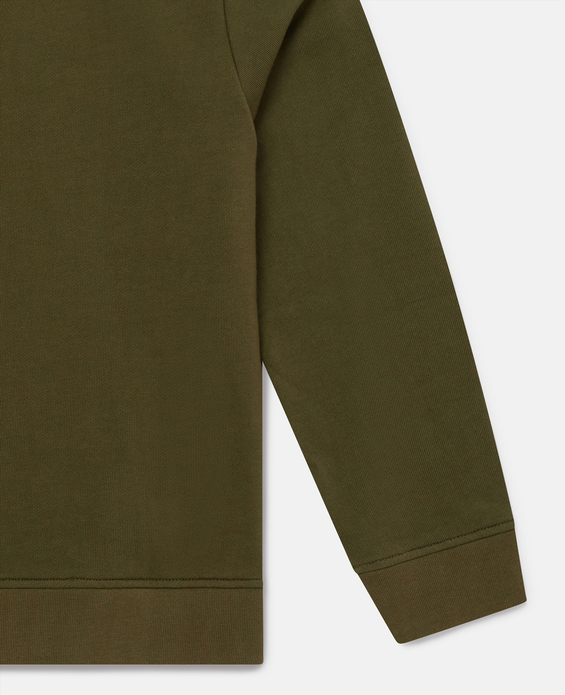 レタリング グラフィック ロングスリーブ Tシャツ-グリーン-large image number 3