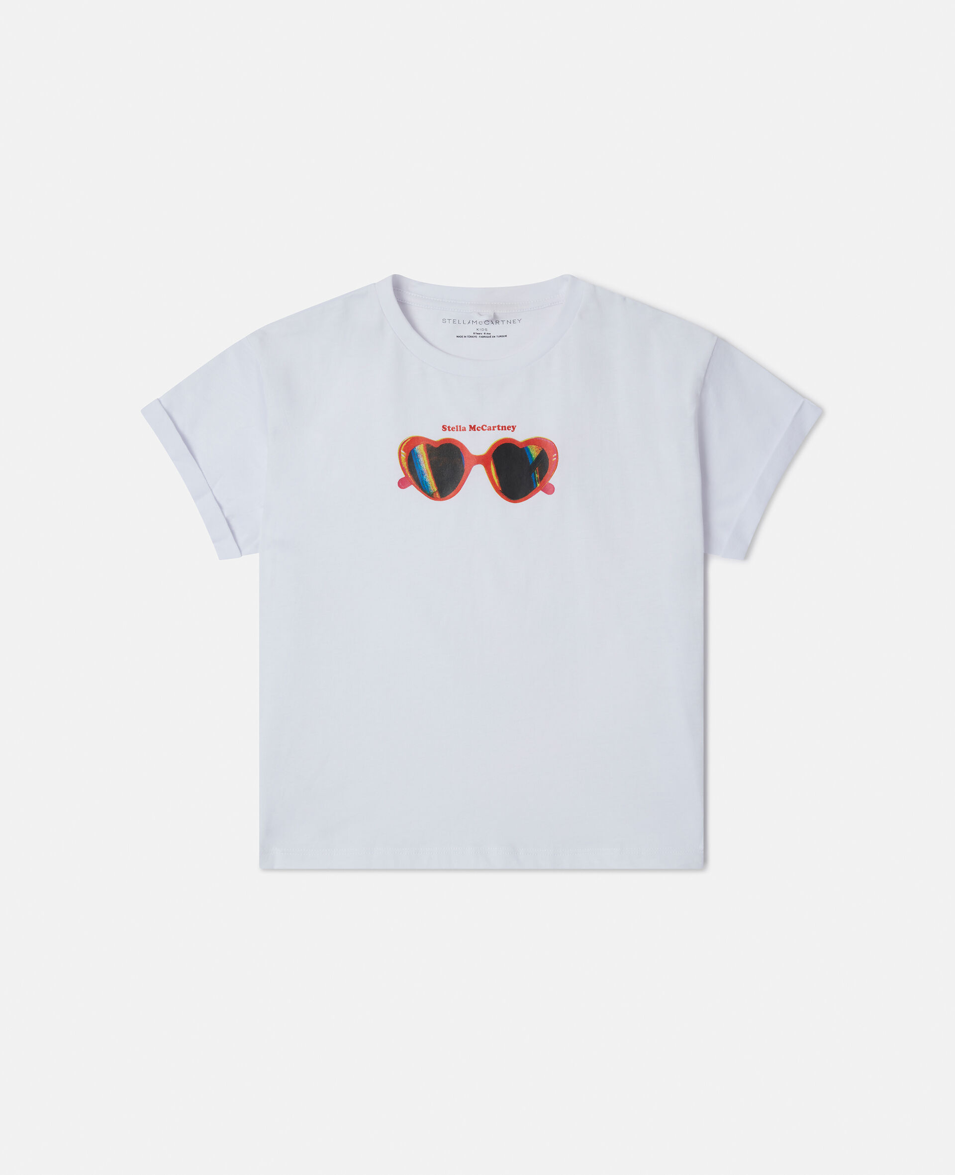 Sunglasses Graphic T-Shirt-White-large image number 0