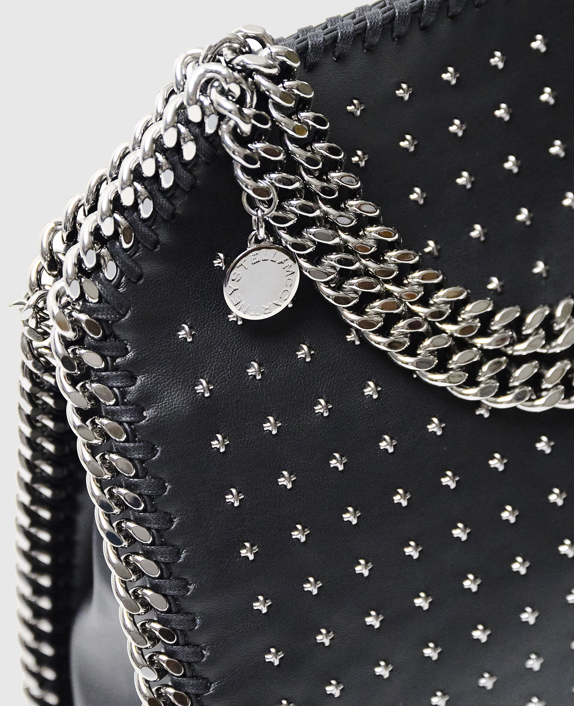 Women Black Falabella Zip Cardholder | Stella McCartney US