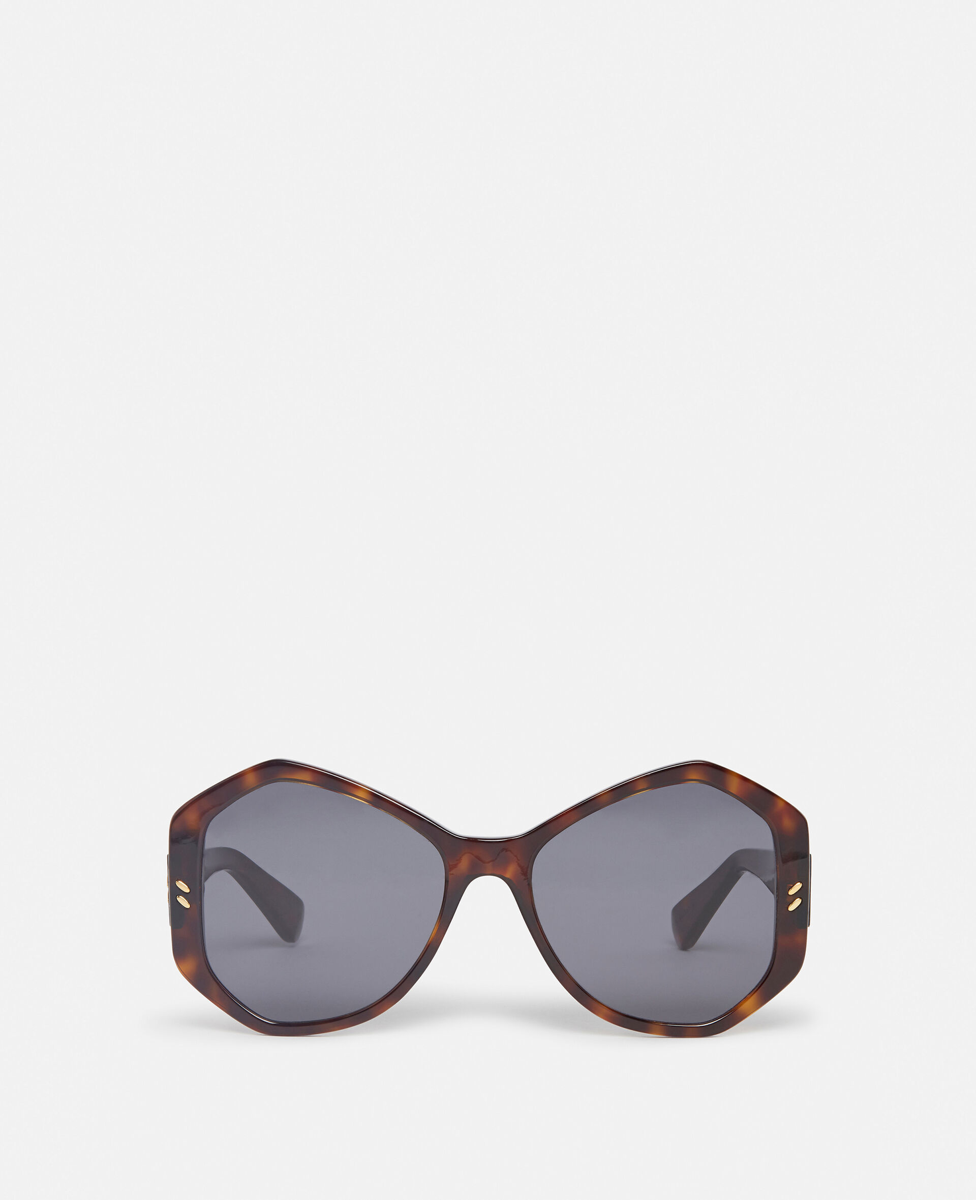 Falabella Pin Hexagon Sunglasses-Brown-large image number 0