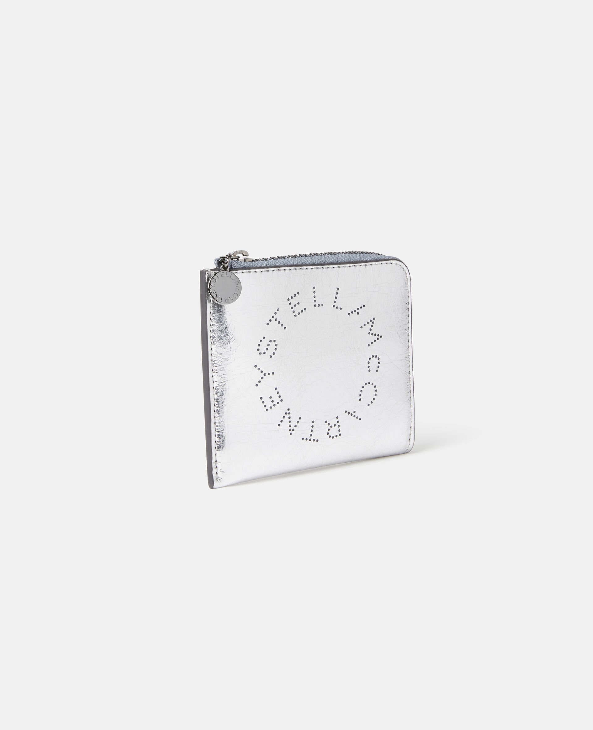 Logo Zip Cardholder-Grey-large Logo Zip Cardholder-Grey-large image number 1
