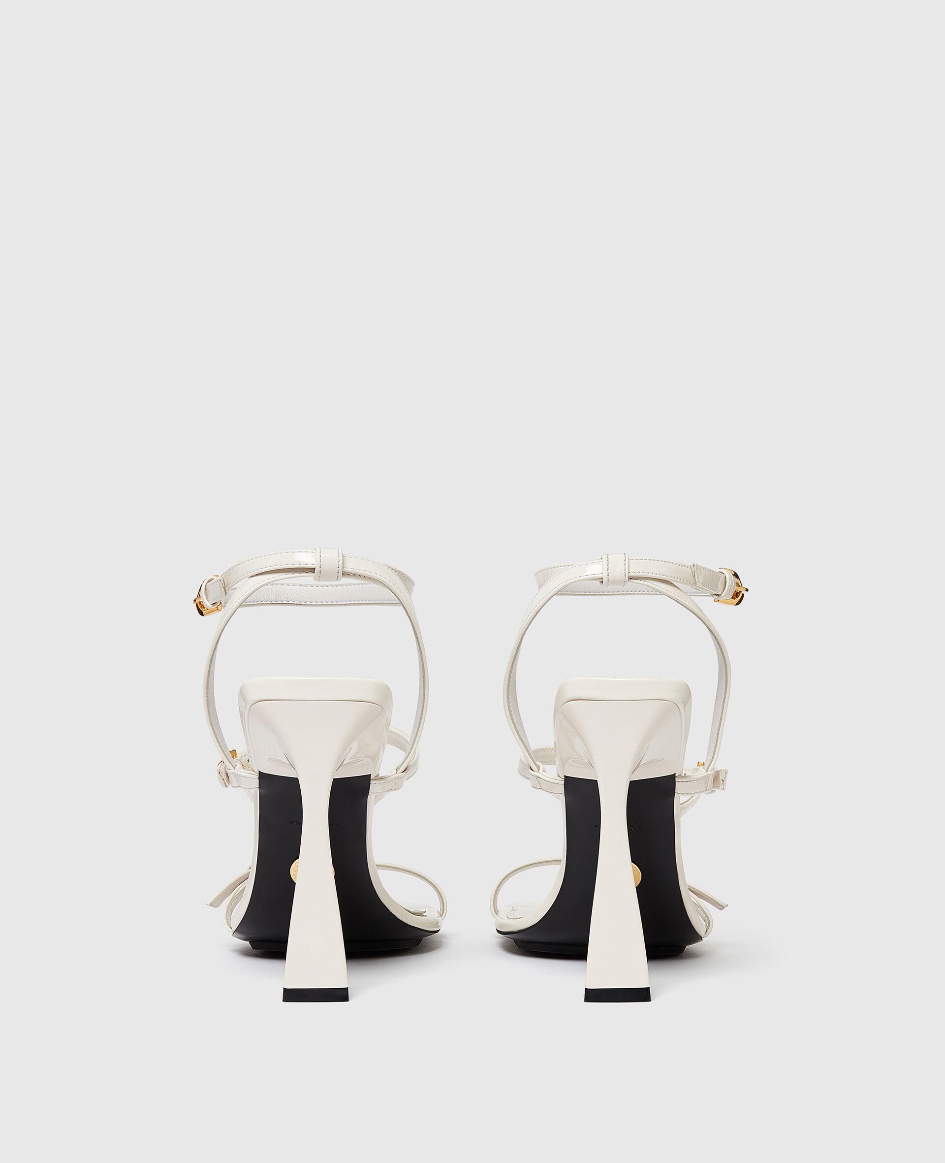 Elsa Patent Heeled Sandals-White-medium