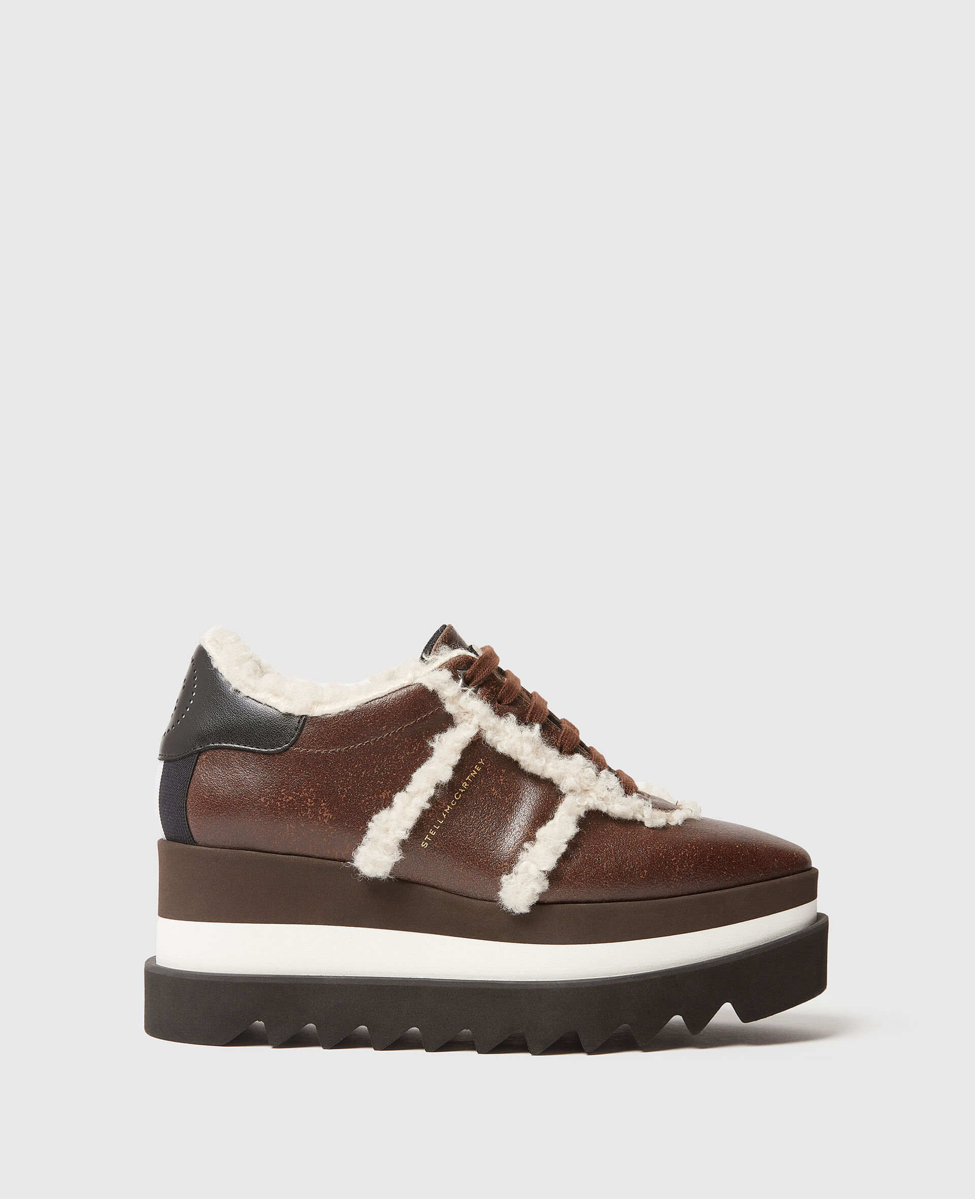 Vegan Plush-Lined Sneak-Elyse-Brown-medium