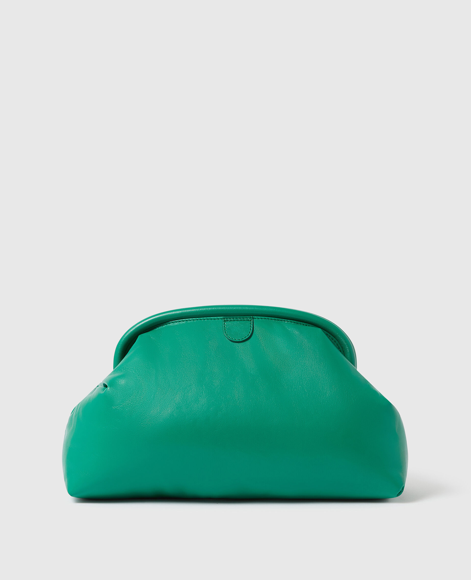 Falabella Padded Soft Clutch-Black-large image number 2