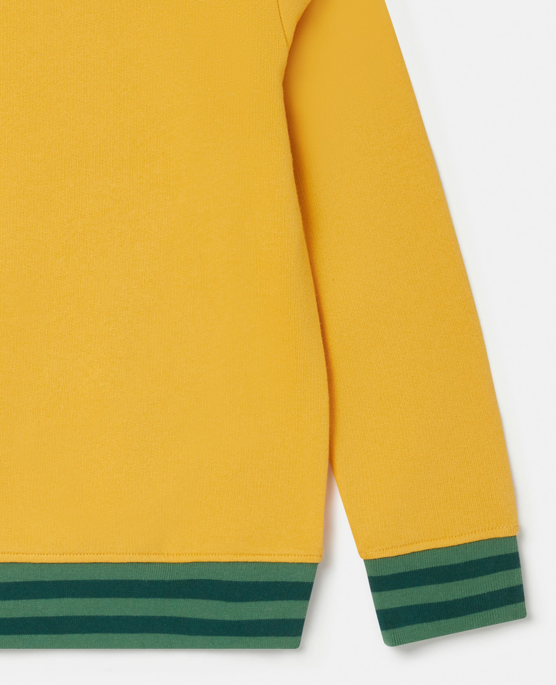 Maglione con scritta &ldquo;Bear With Me&rdquo;-Giallo-large image number 3