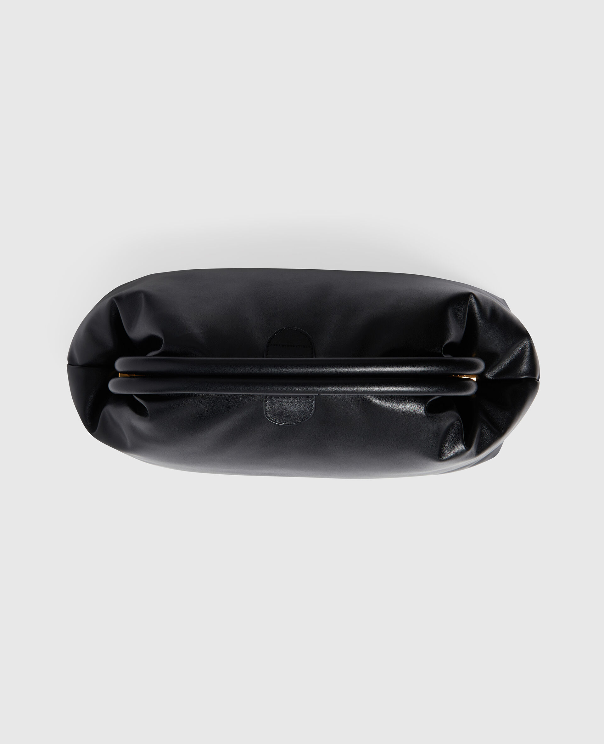 Falabella Padded Soft Clutch-Black-large image number 5