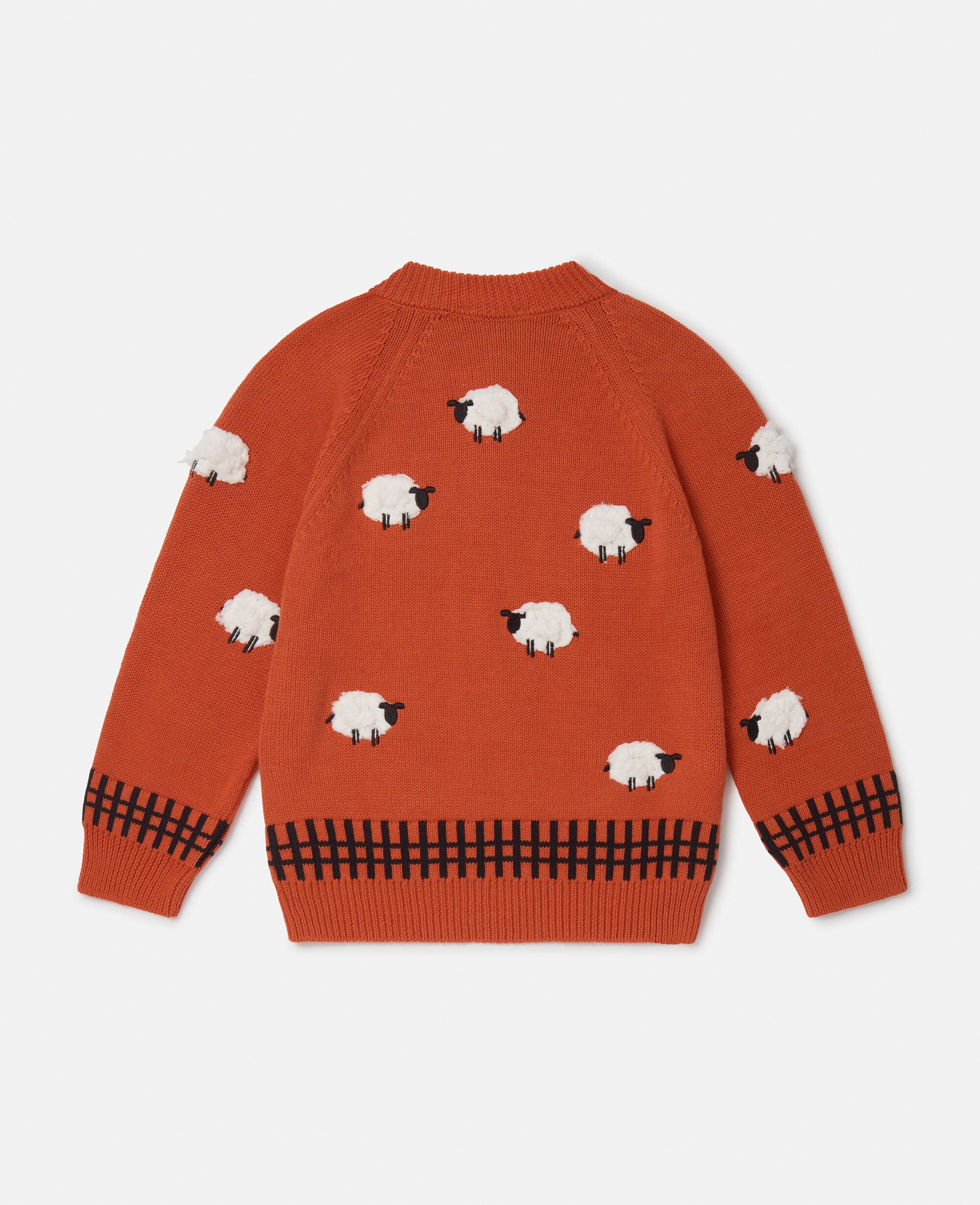 ステラマッカートニー　ケープ・カーディガン Women レッド シープモチーフ カーディガン | Stella McCartney JP