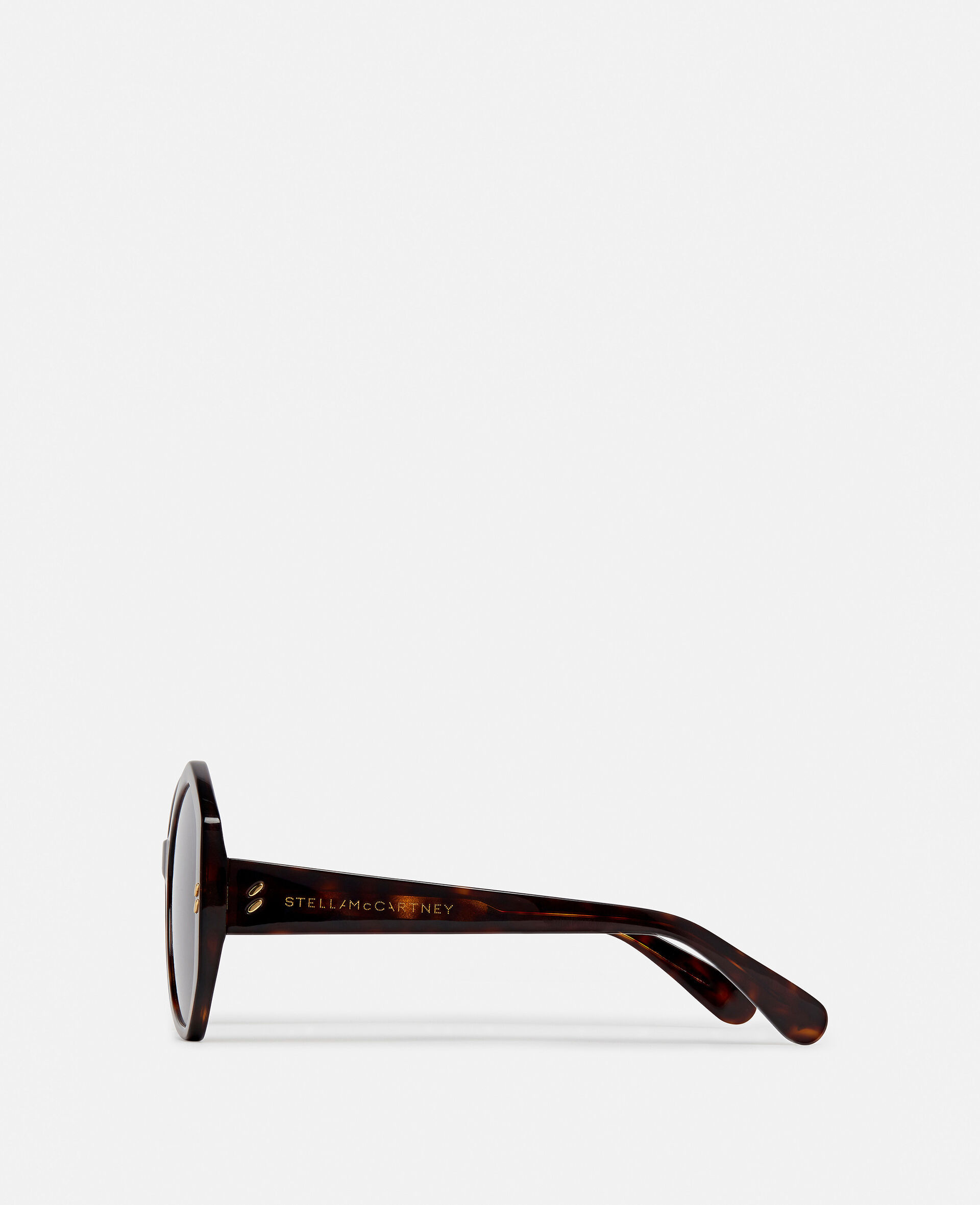 Falabella Pin Hexagon Sunglasses-Brown-large image number 2