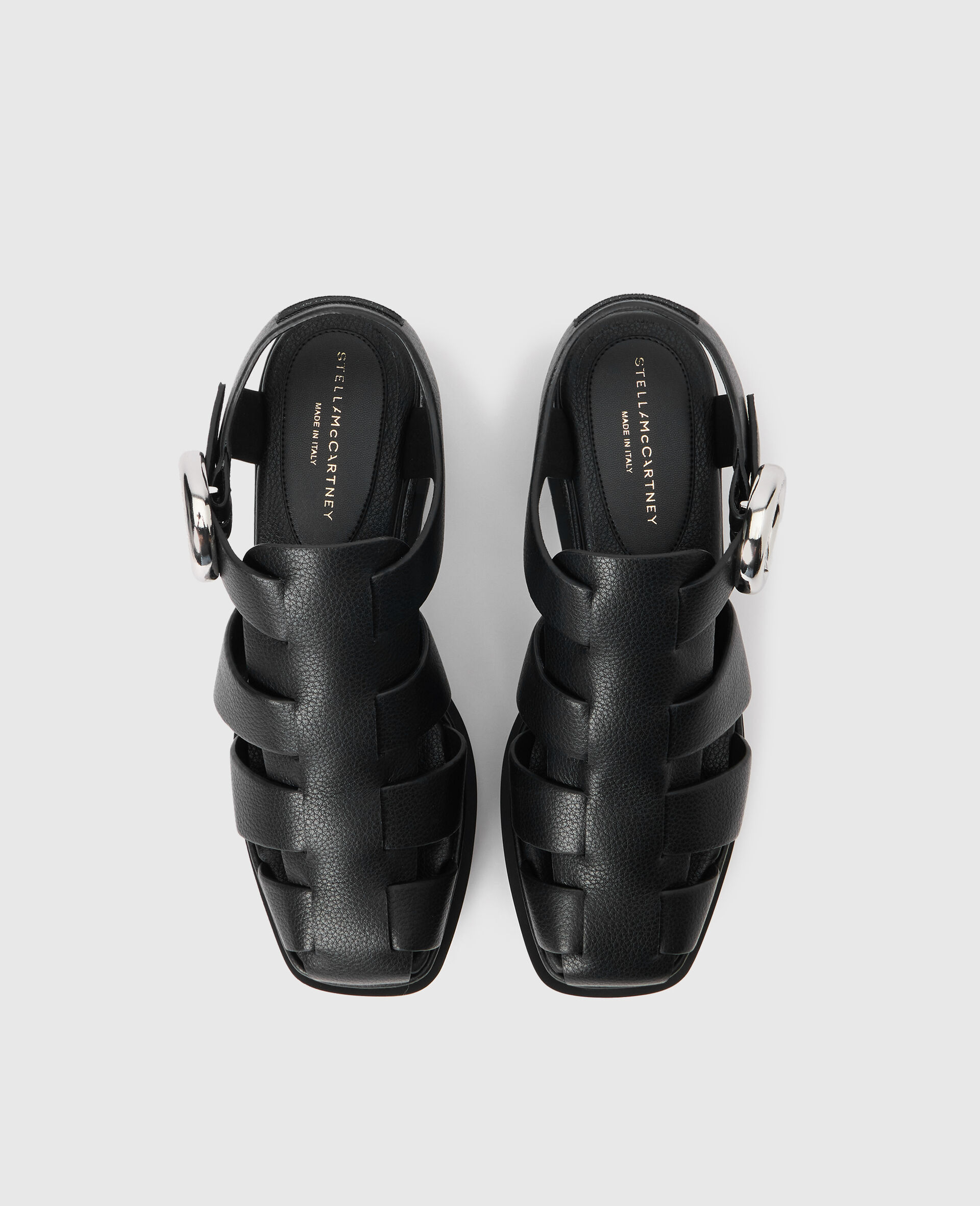 Elyse Platform Sandal-Black-large image number 2