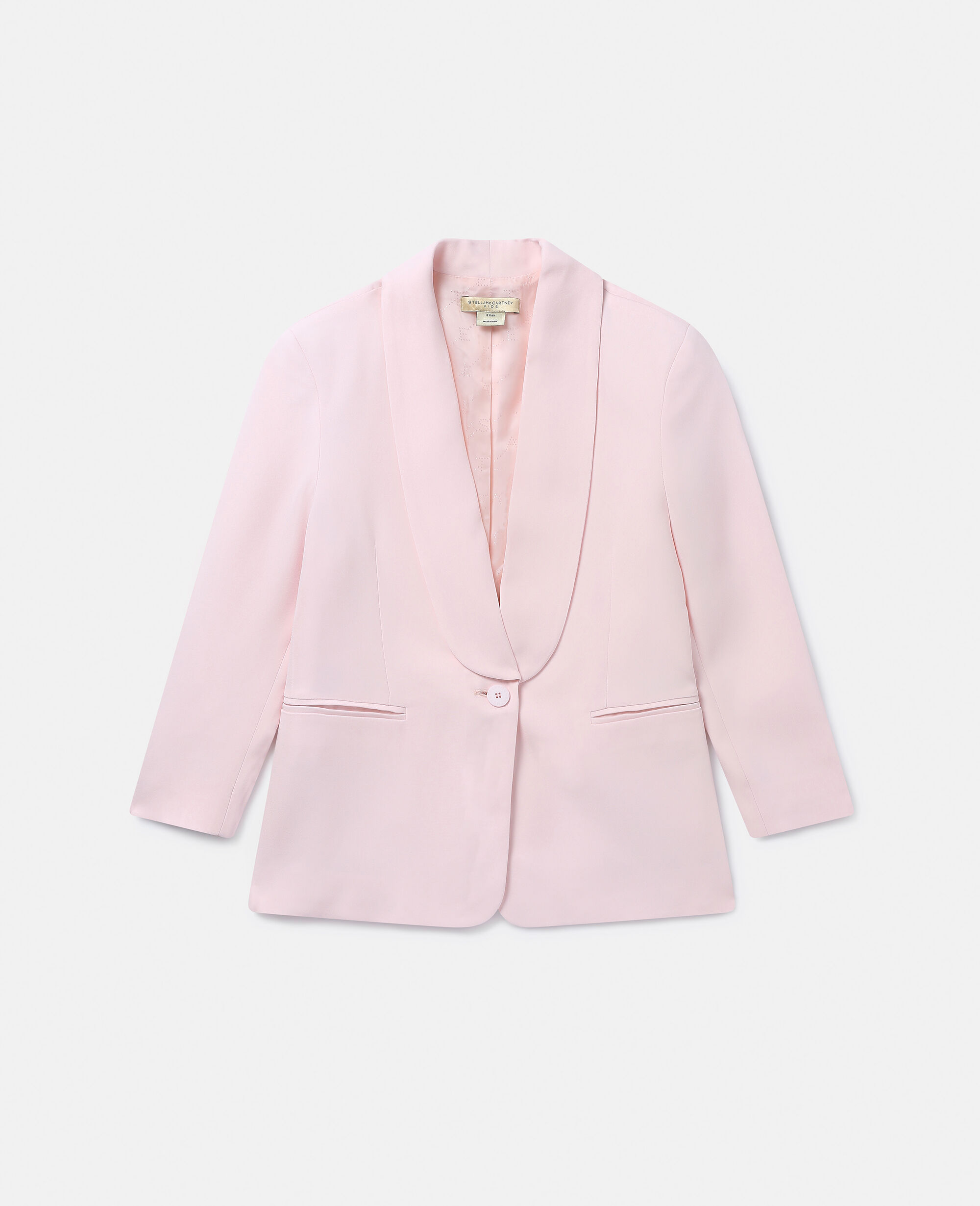 Women Pink Shawl Lapel Blazer Stella McCartney KW