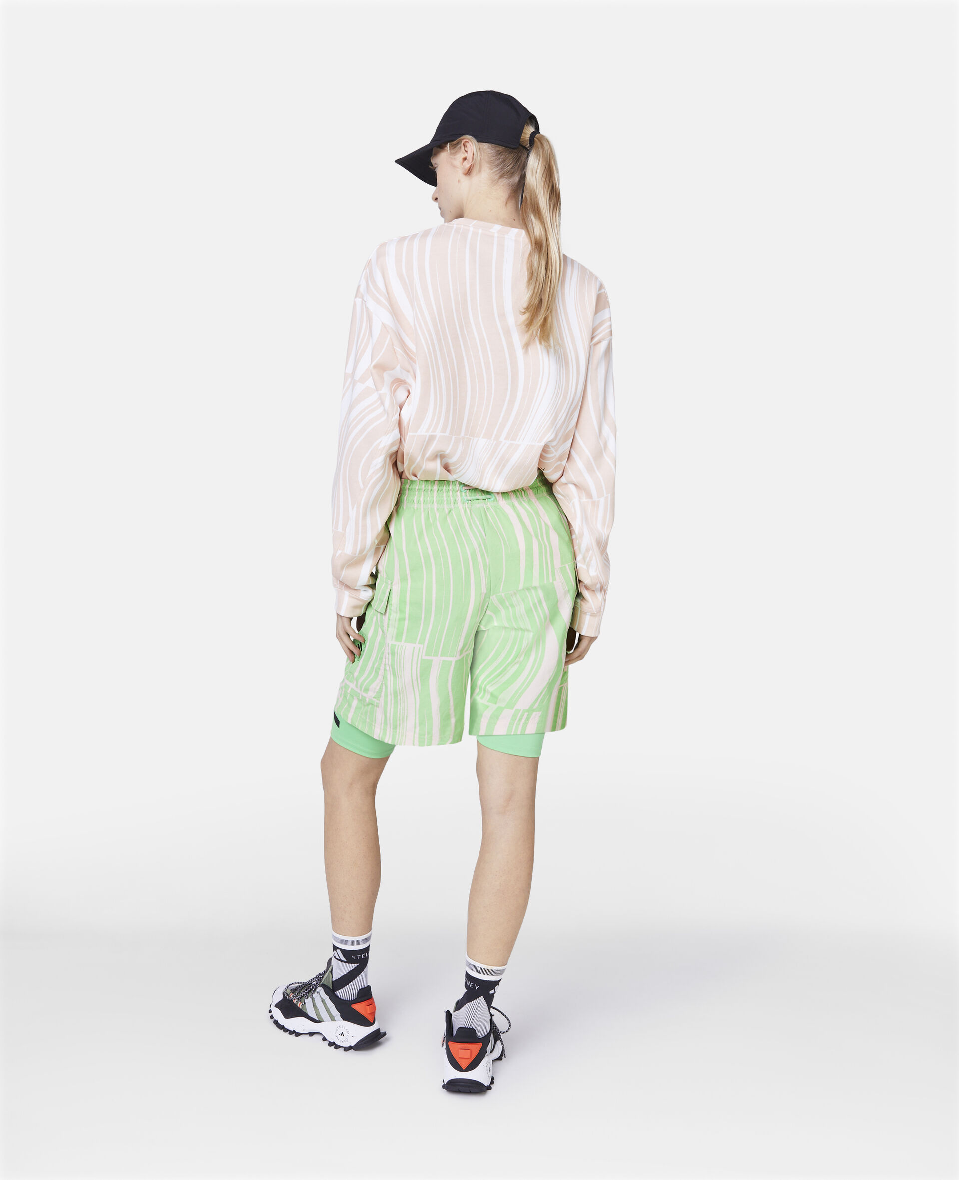 TrueCasuals Hover Float Print Sweatshirt-Pink-large image number 2