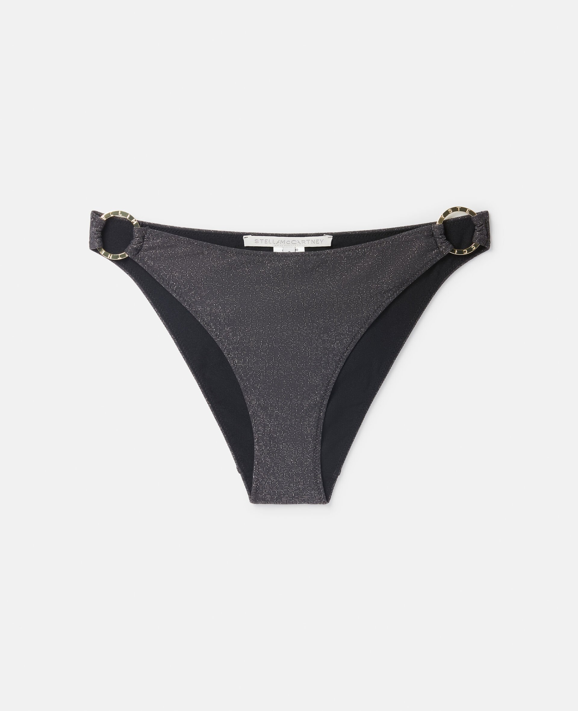 Glitter Mini Brief-Black-large image number 0
