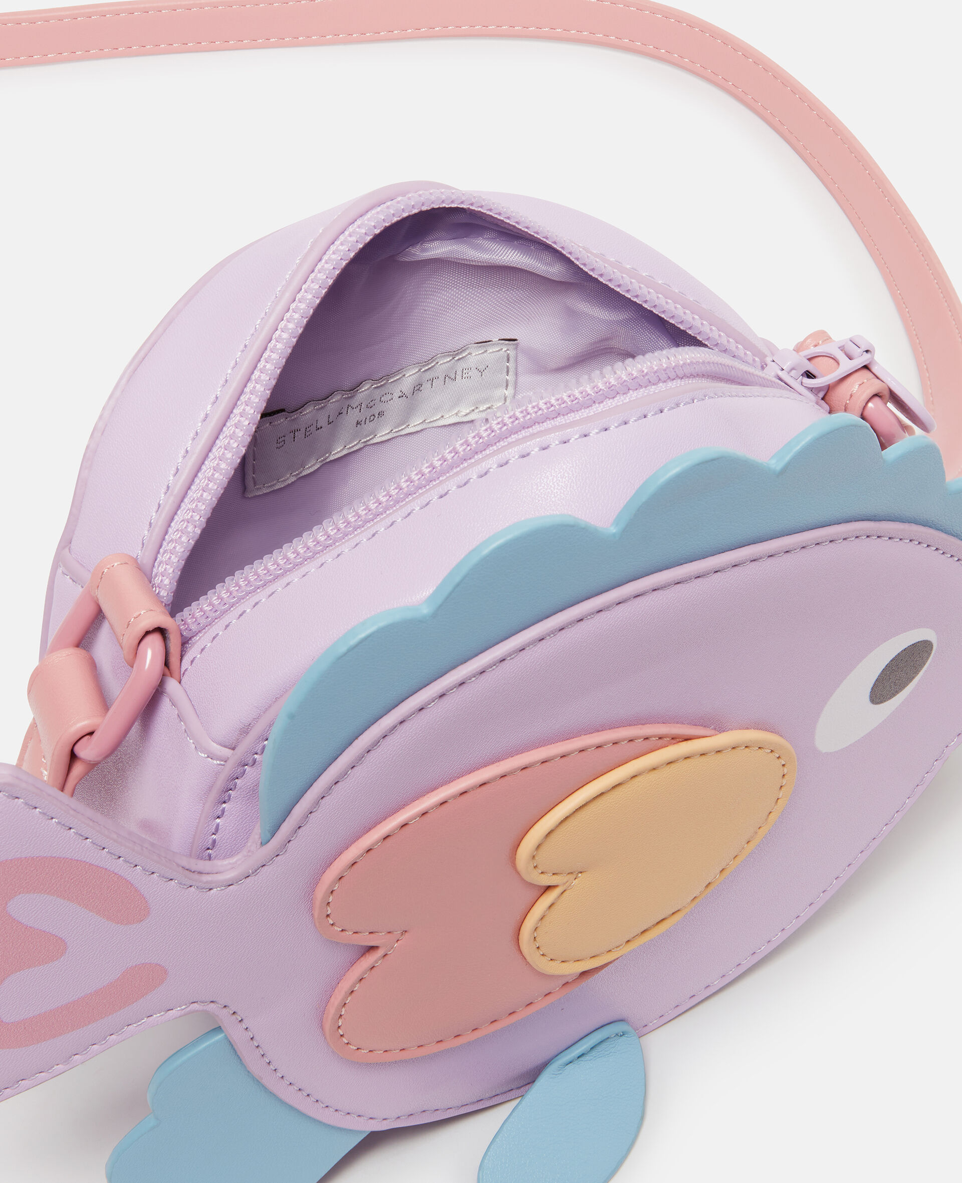 Fish Shaped Crossbody Bag-Purple-large image number 3