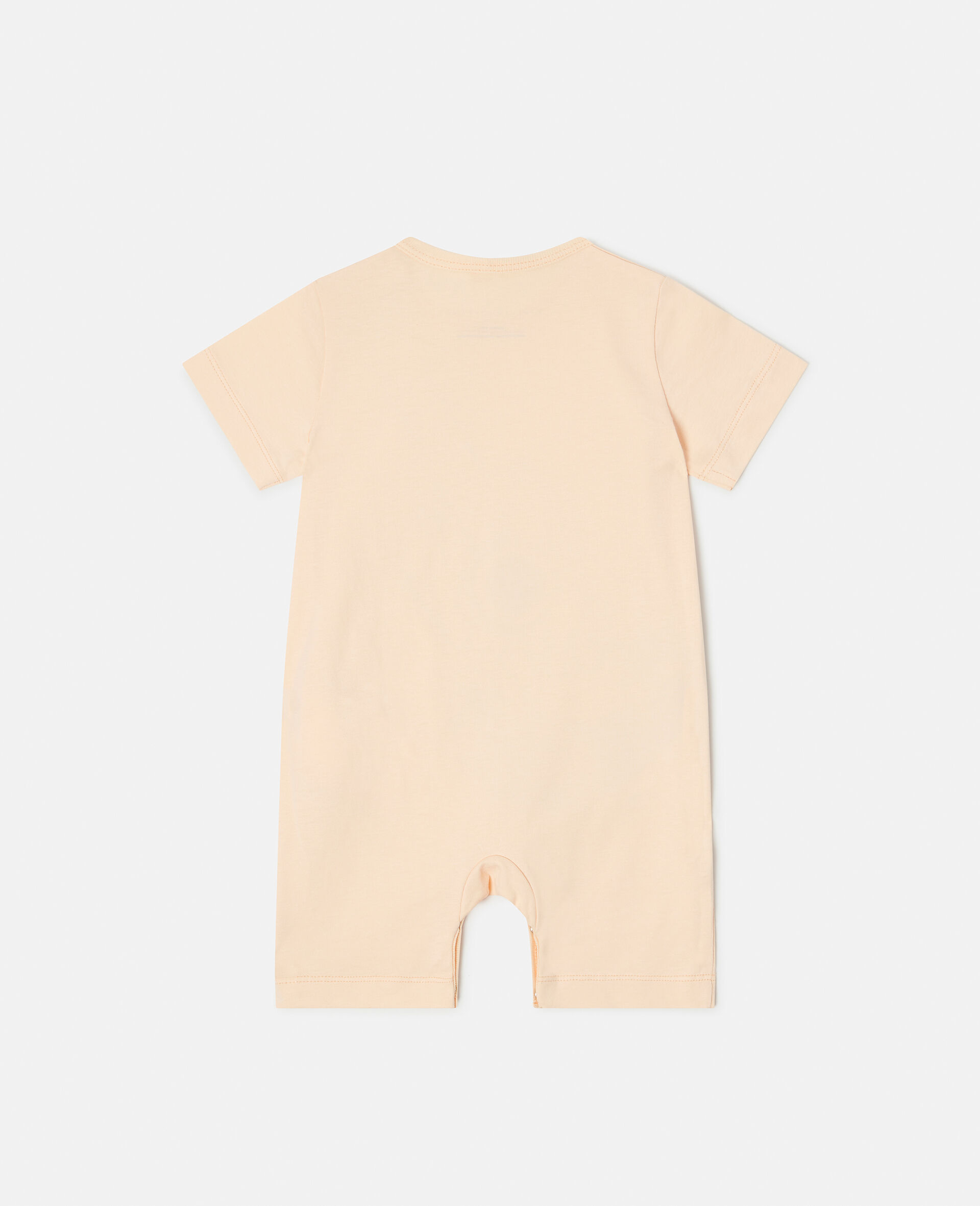 Hippie Guitar Print Romper-Pink-large image number 2