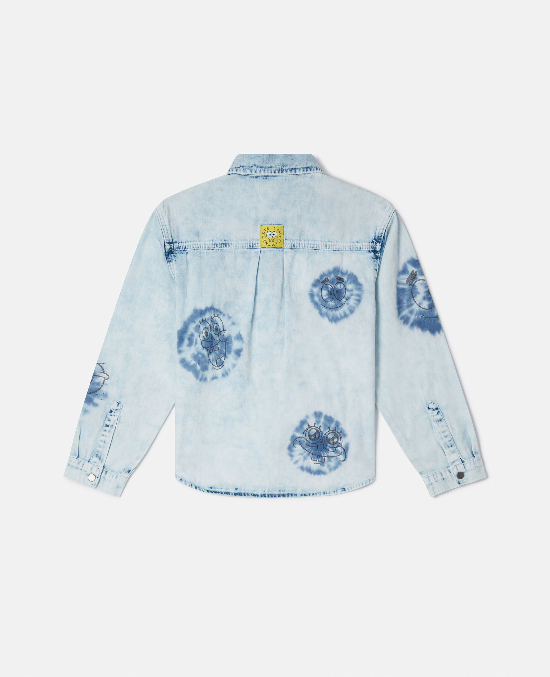 SpongeBob Graphic Shirt-Blue-large SpongeBob Graphic Shirt-Blue-large image number 2
