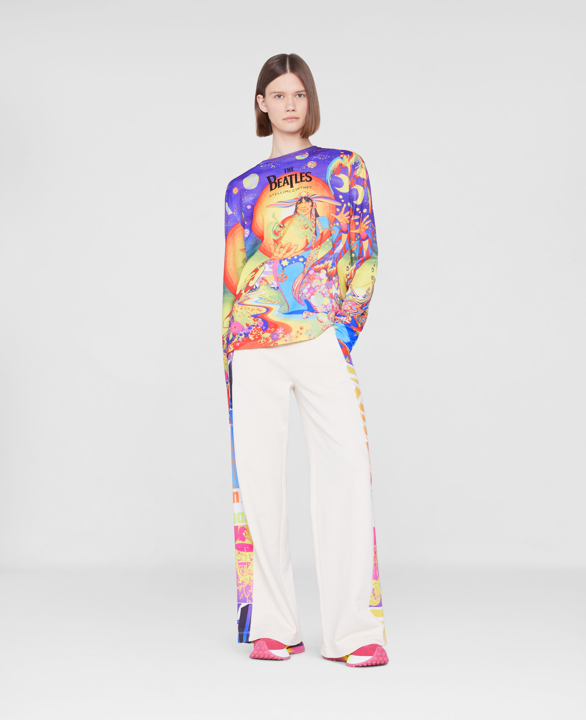 Get Back Long Sleeved T-Shirt-Multicolour-large image number 1