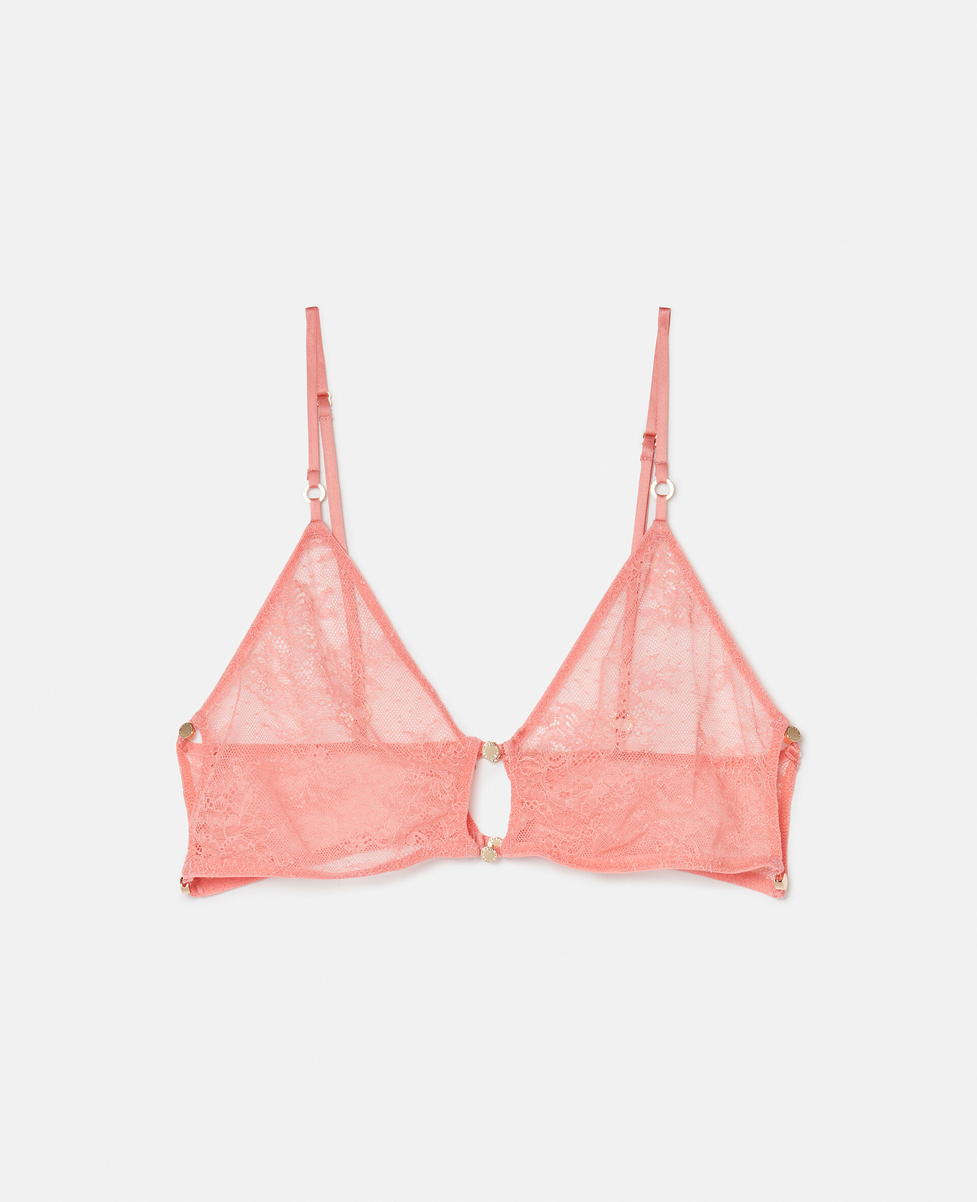 Floral Lace Bralette-Pink-large image number 0