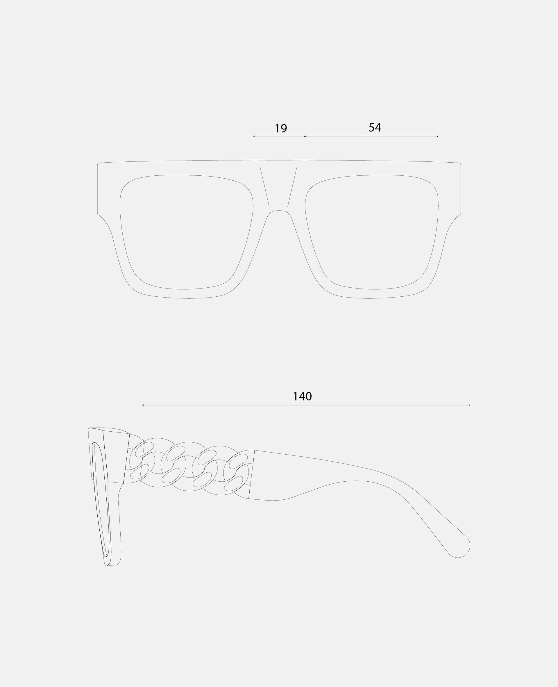Falabella Square Sunglasses-Marron-large image number 3