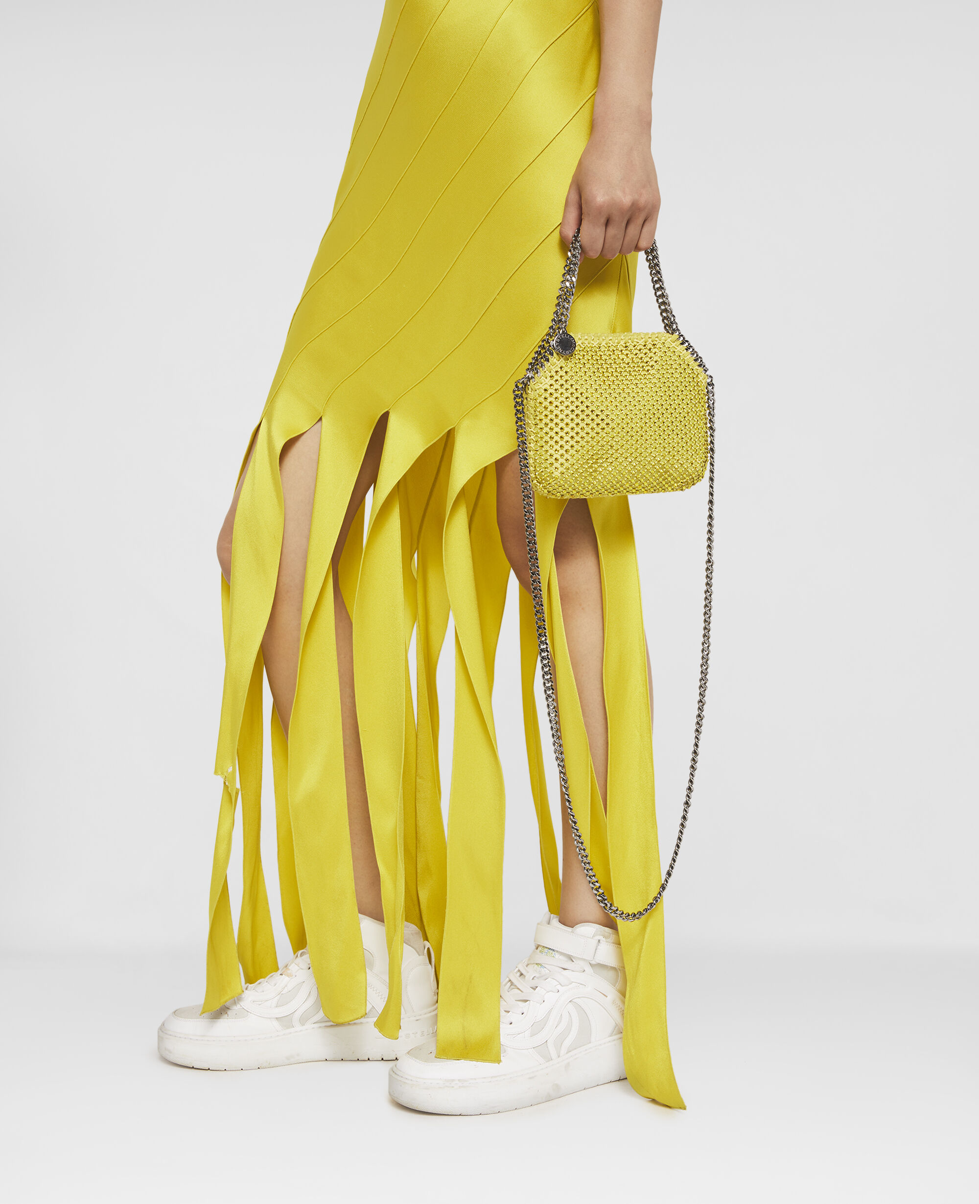 Stella McCartney ステラマッカートニー ショルダーバッグ クロスボディバッグ グレー系 レザー レディース