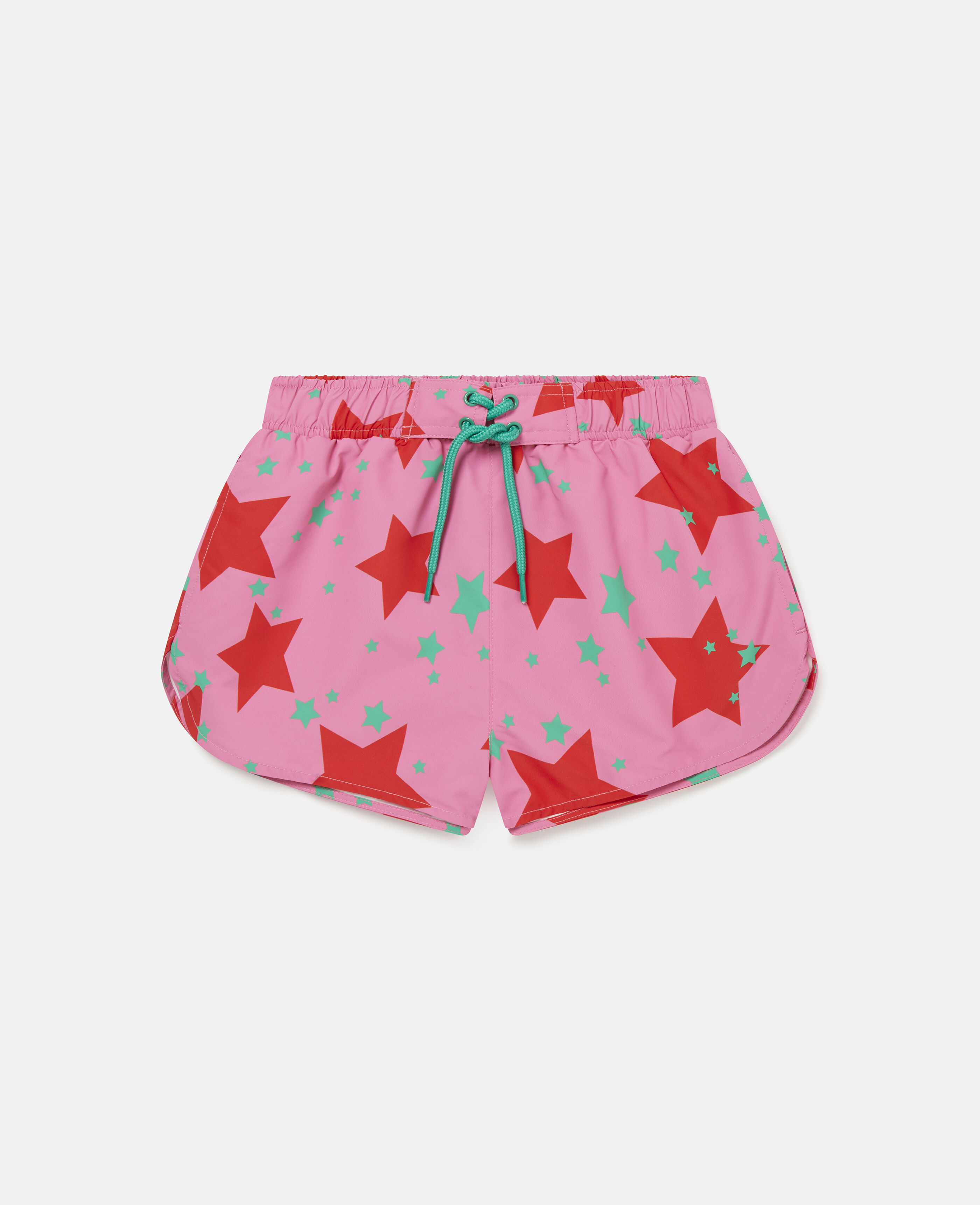 womens pink swim shorts