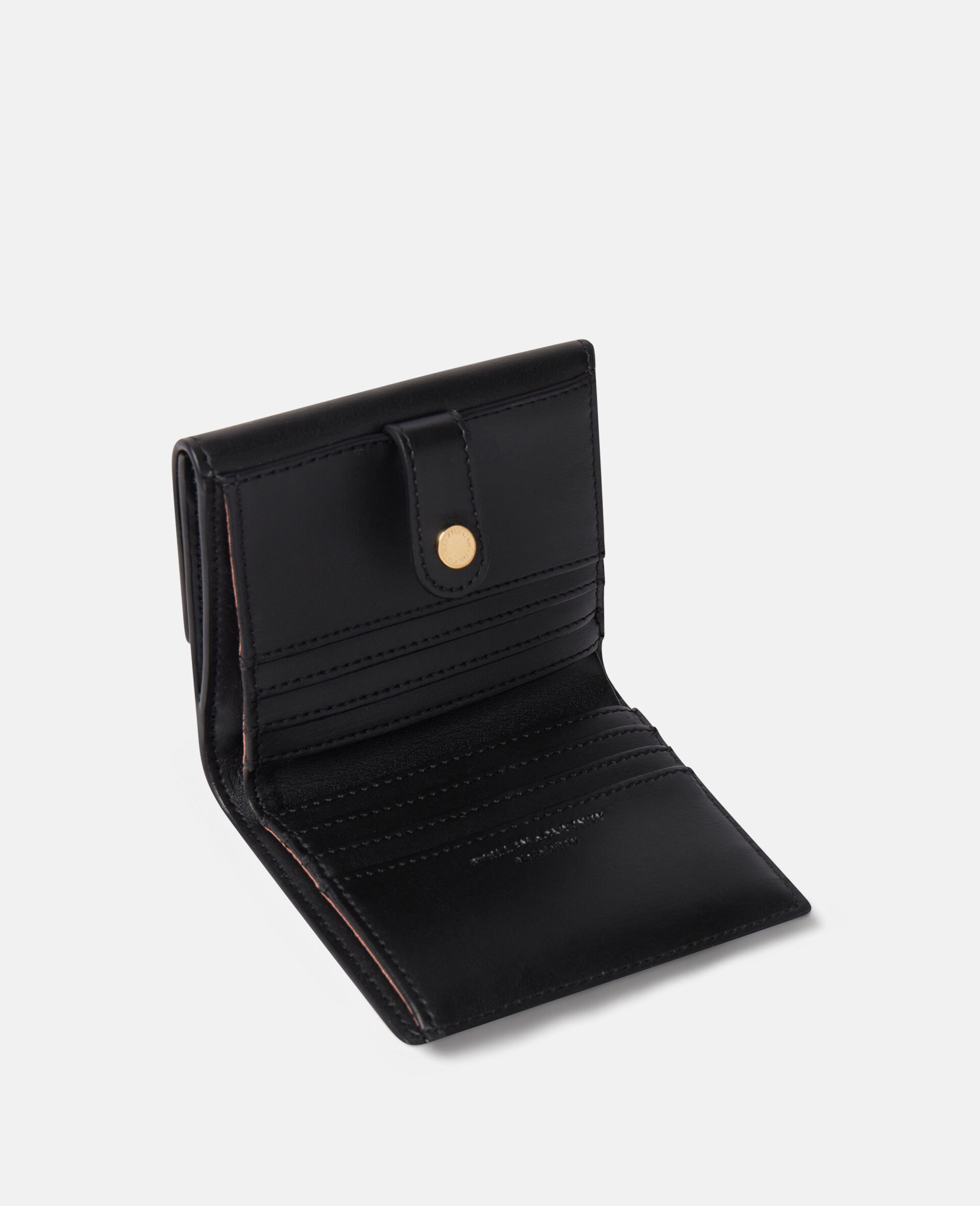 S-Wave Small Flap Wallet-Black-large image number 3