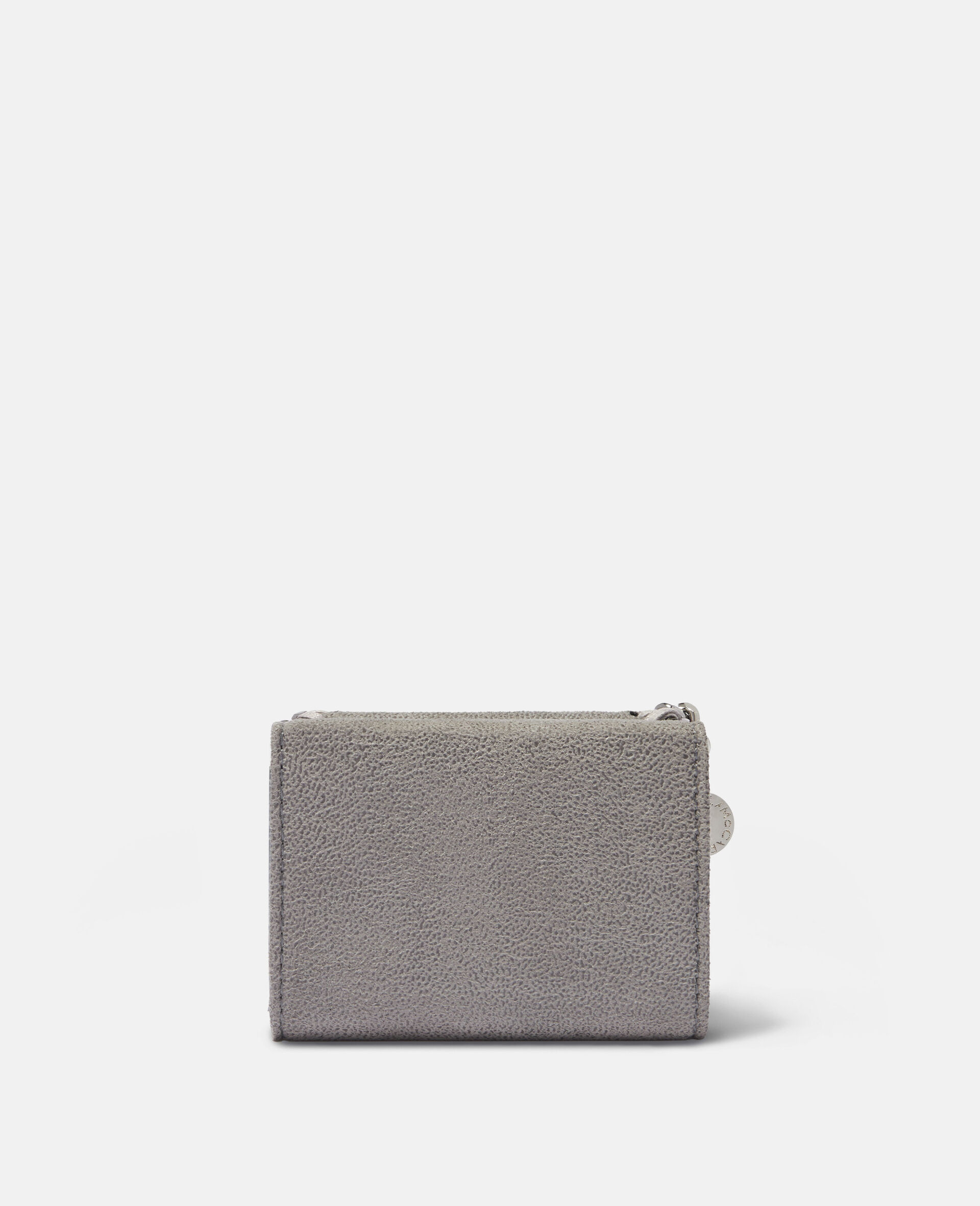 Falabella Small Flap Wallet-Grey-medium Falabella Small Flap Wallet-Grey-medium
