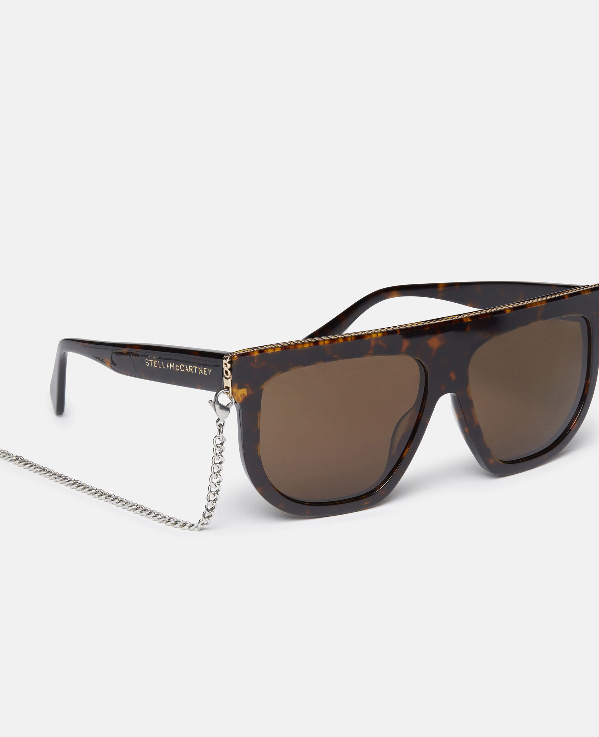 Geometrische Sonnenbrille-Schwarz-large Geometrische Sonnenbrille-Schwarz-large image number 1
