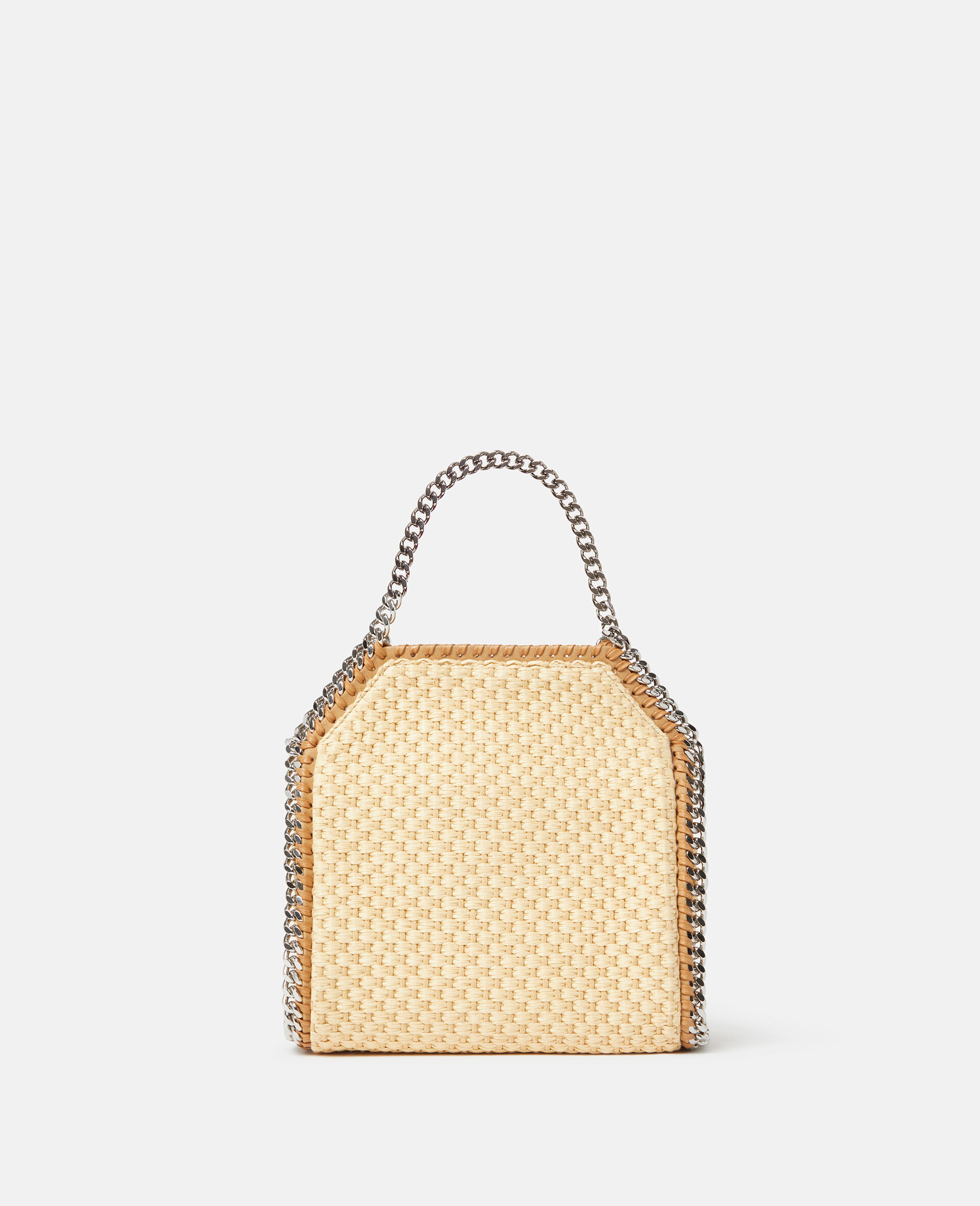 Falabella Woven Mini Tote Bag-Beige-large image number 2