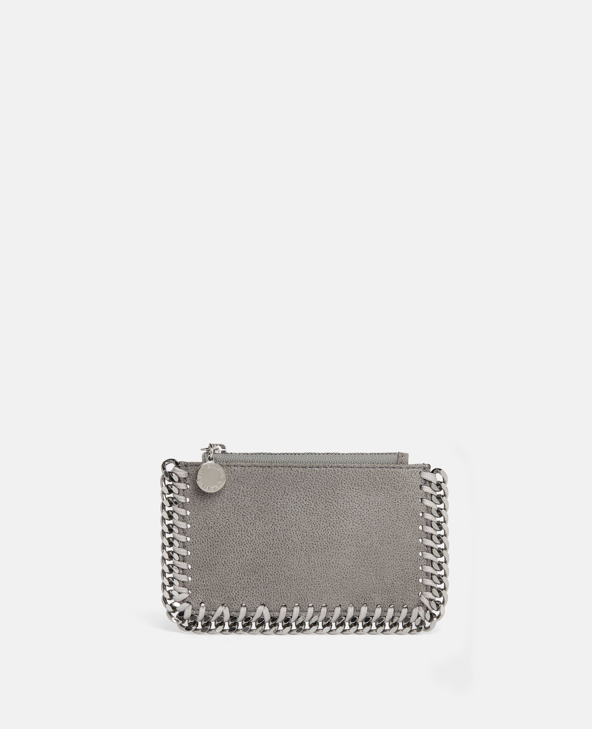Falabella Zip Cardholder-Grey-medium