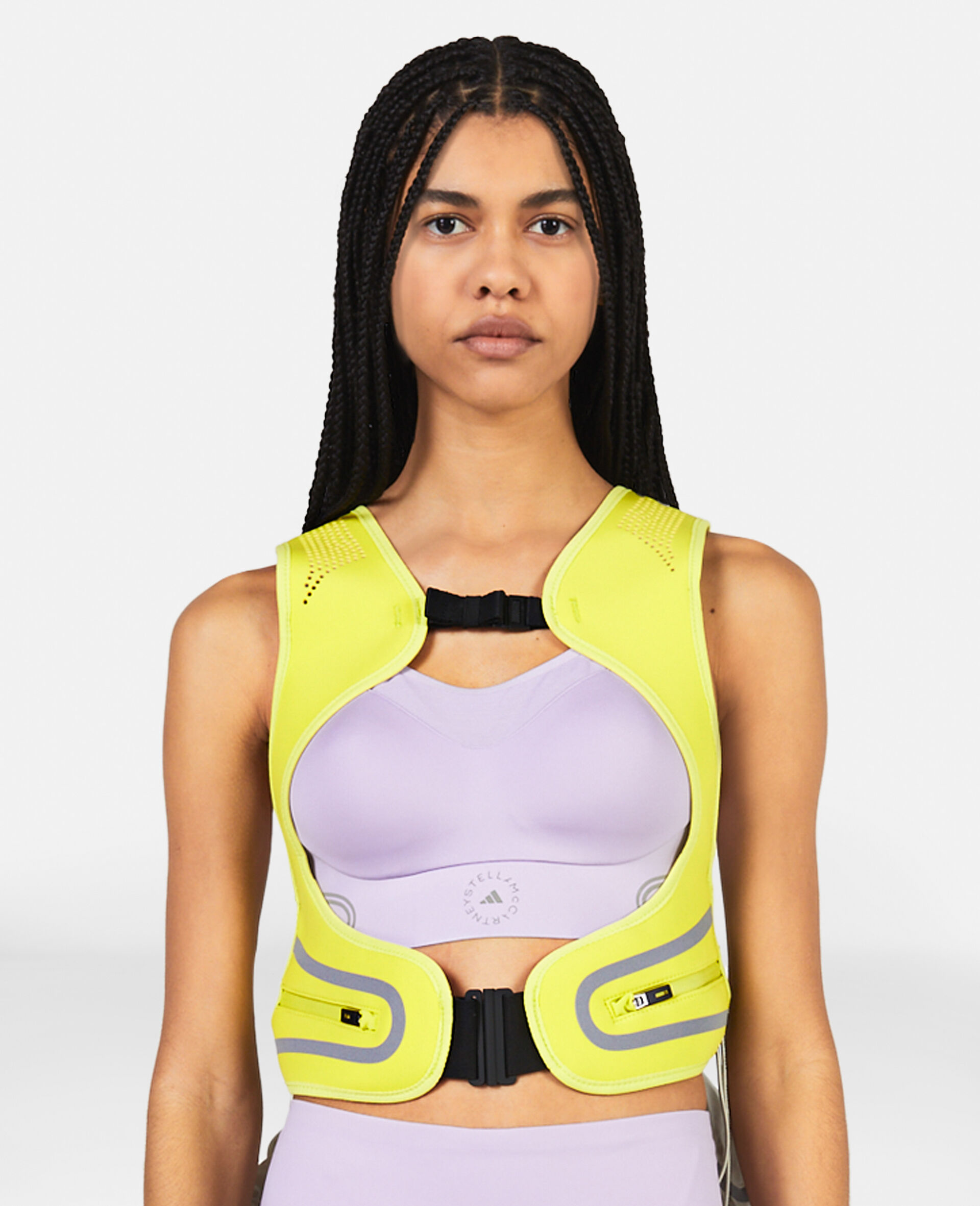 TruePace Running Vest-Multicolour-large image number 2