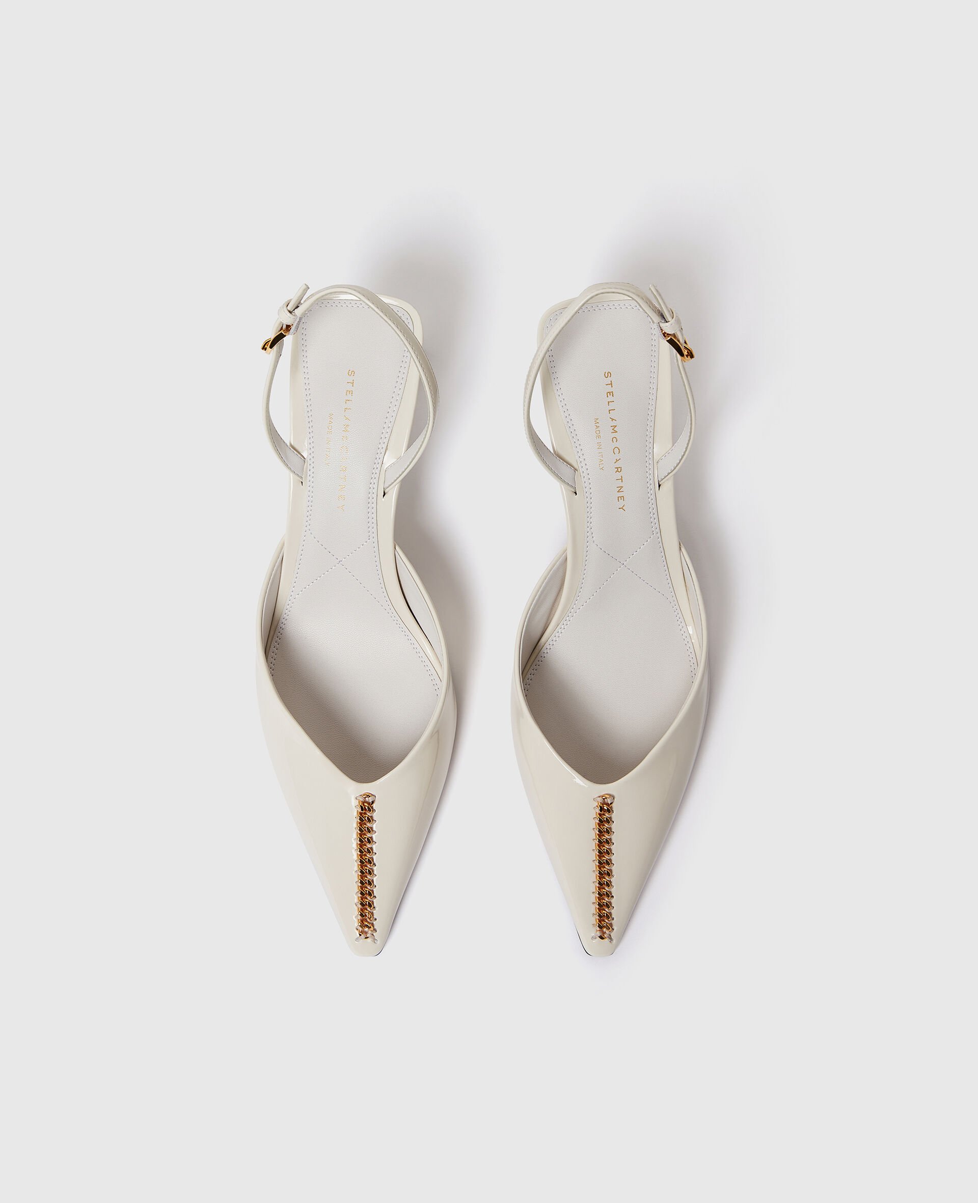 Elsa Patent Slingbacks-Black-large image number 3