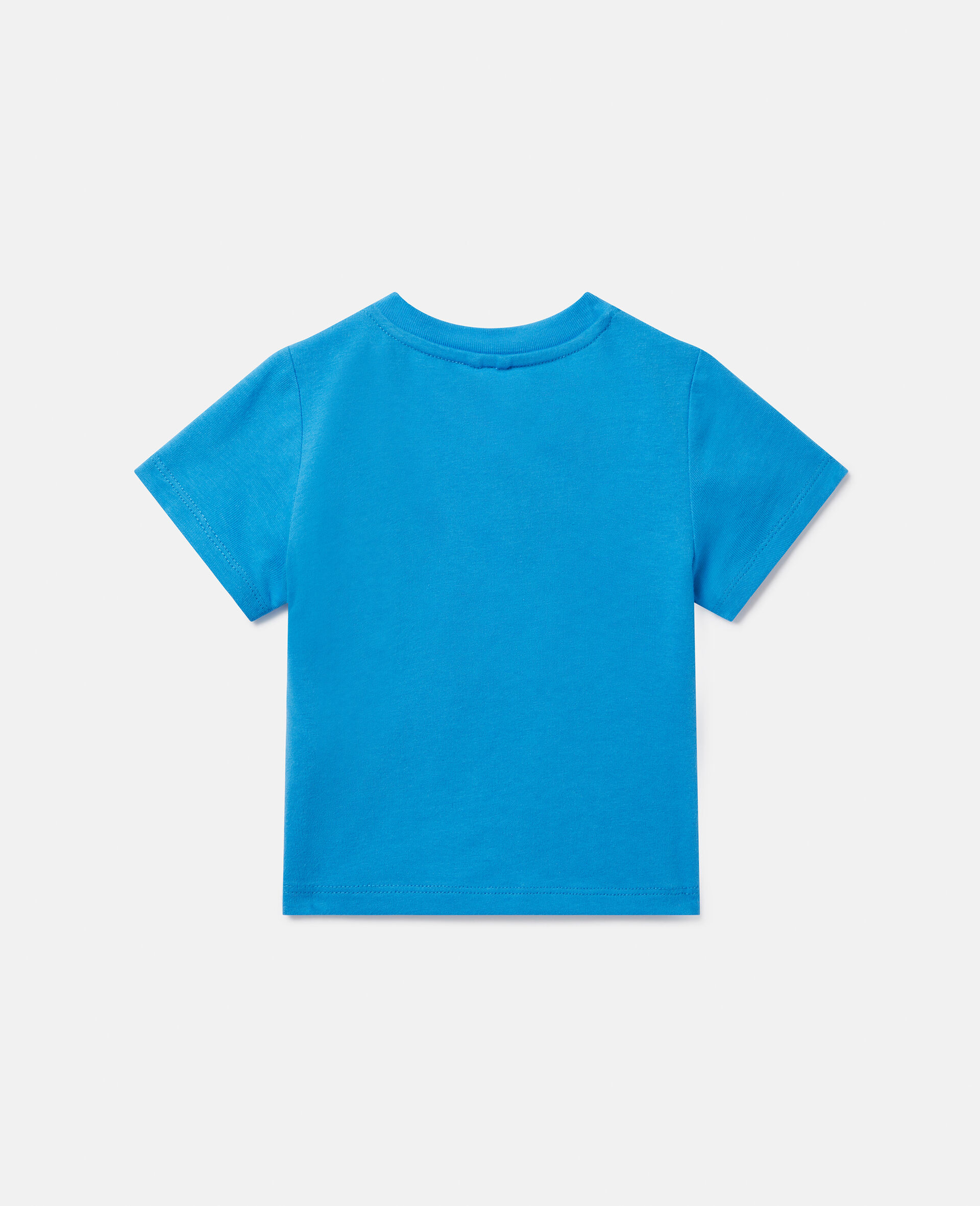 Double Baby Parrot Print T-Shirt-Blue-large image number 2