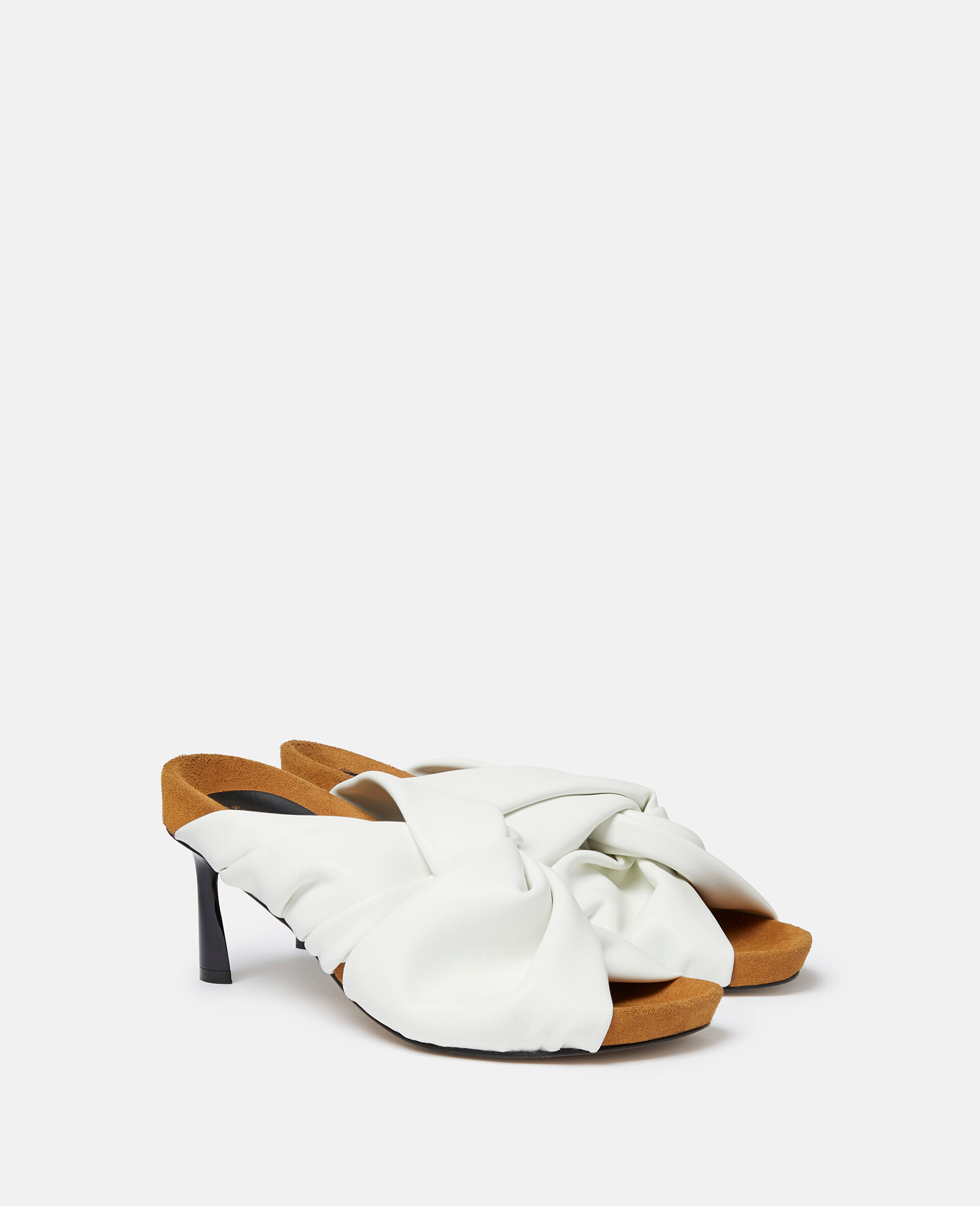Terra Twisted Alter-Mat Mules-White-large image number 1
