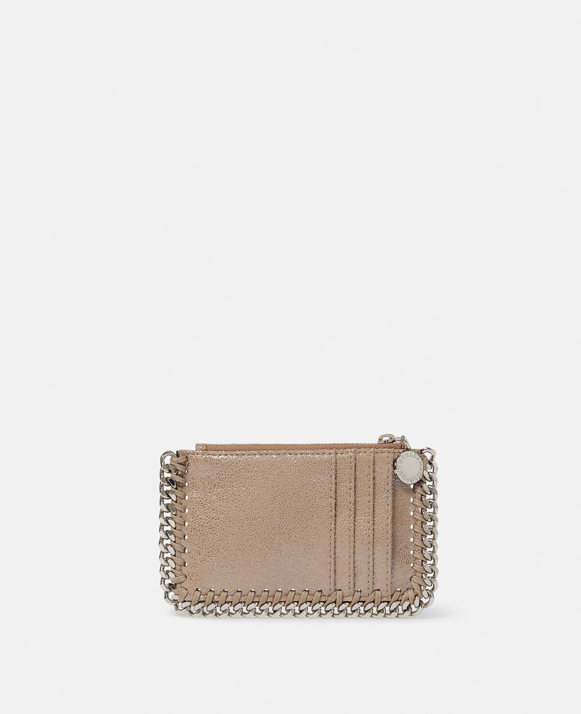 Women ピンク パール ファラベラ ジップカードホルダー | Stella McCartney JP