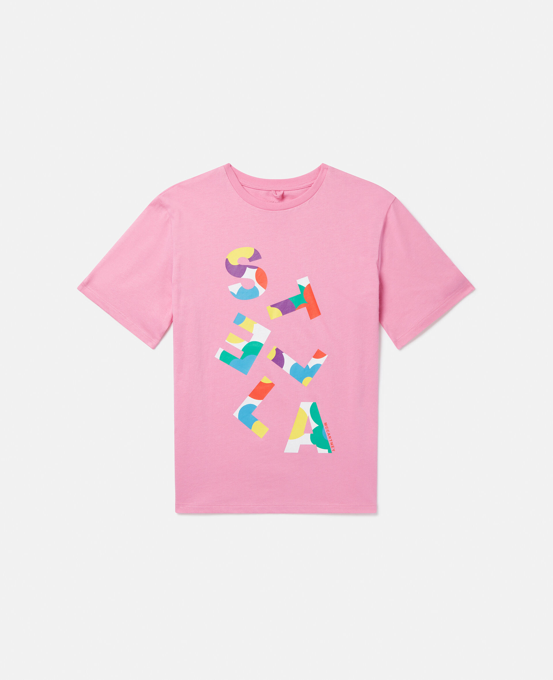 Stellaロゴ ポップ Tシャツ-ピンク-large image number 0