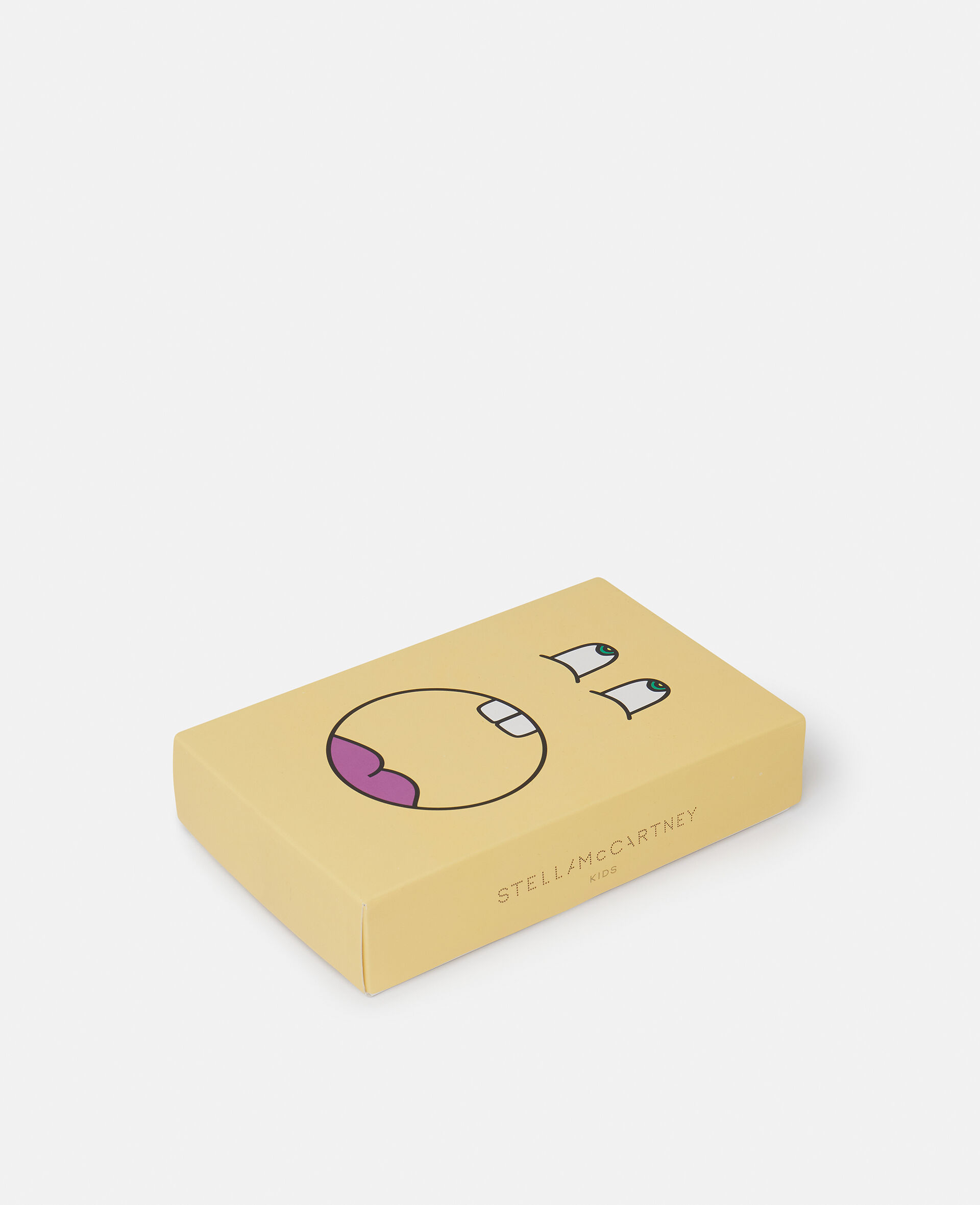 猫咪图案印花围兜套装-Cream-large 猫咪图案印花围兜套装-Cream-large image number 3