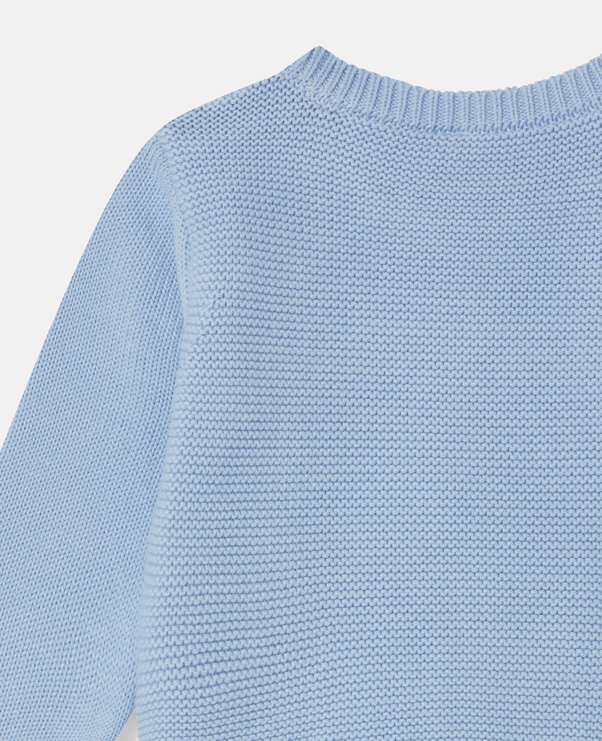 Frog Graphic Print Sweatshirt-Blue-large image number 1