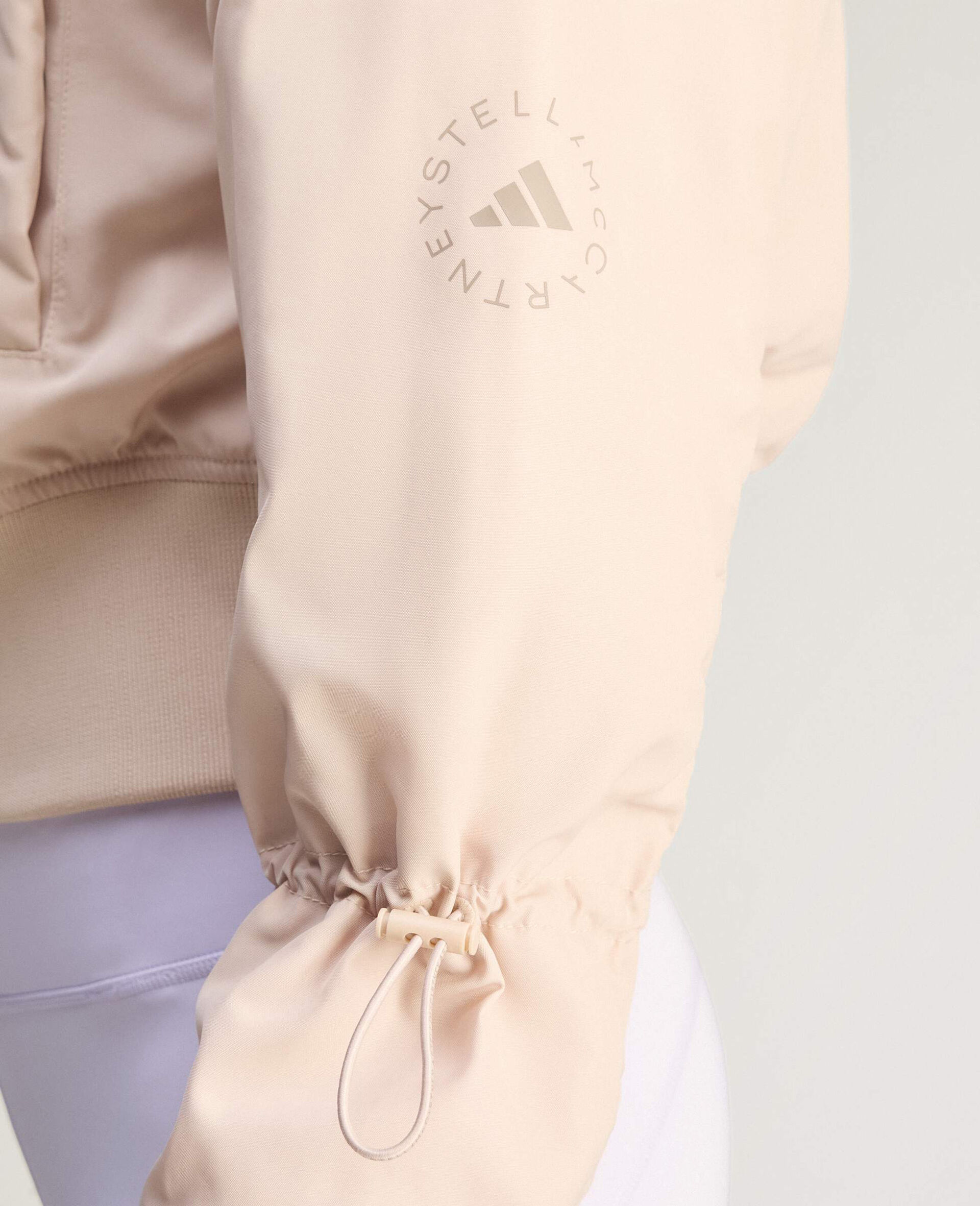 Sportswear Woven Cropped Bomber Jacket-Purple-large image number 2