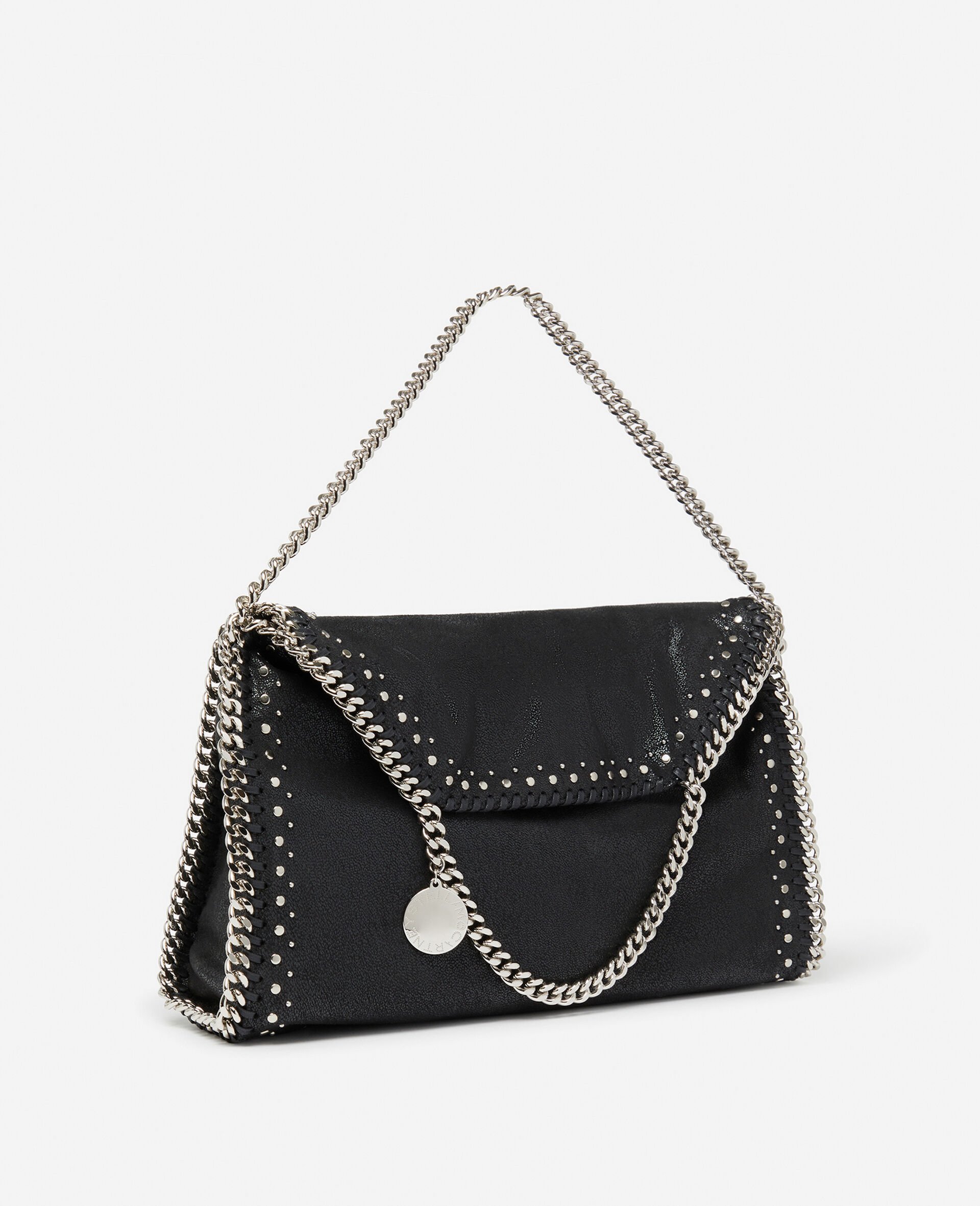 Falabella Fold-Over Tote Bag Black
