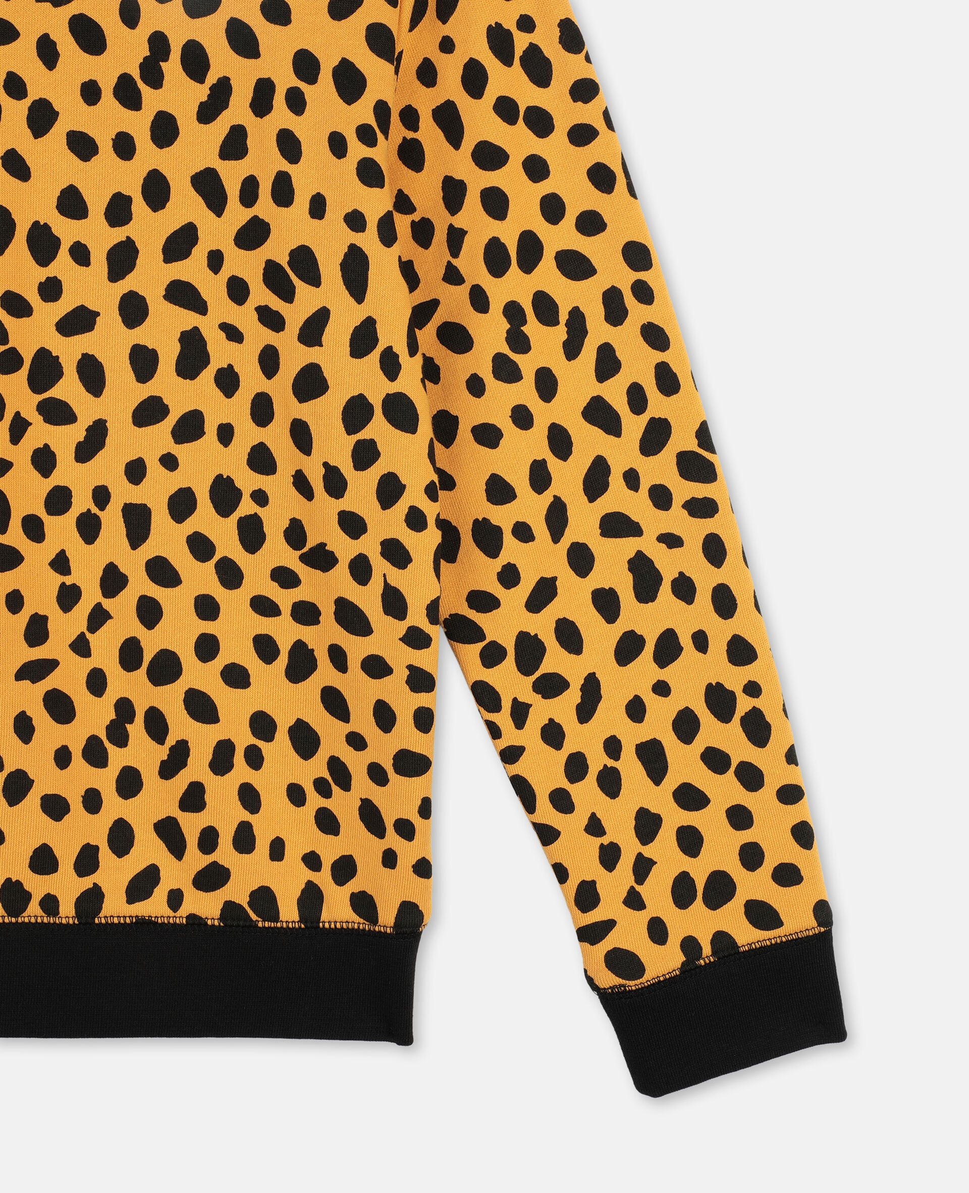 Cheetah Dots Cotton Fleece Sweatshirt -Multicolour-large image number 2