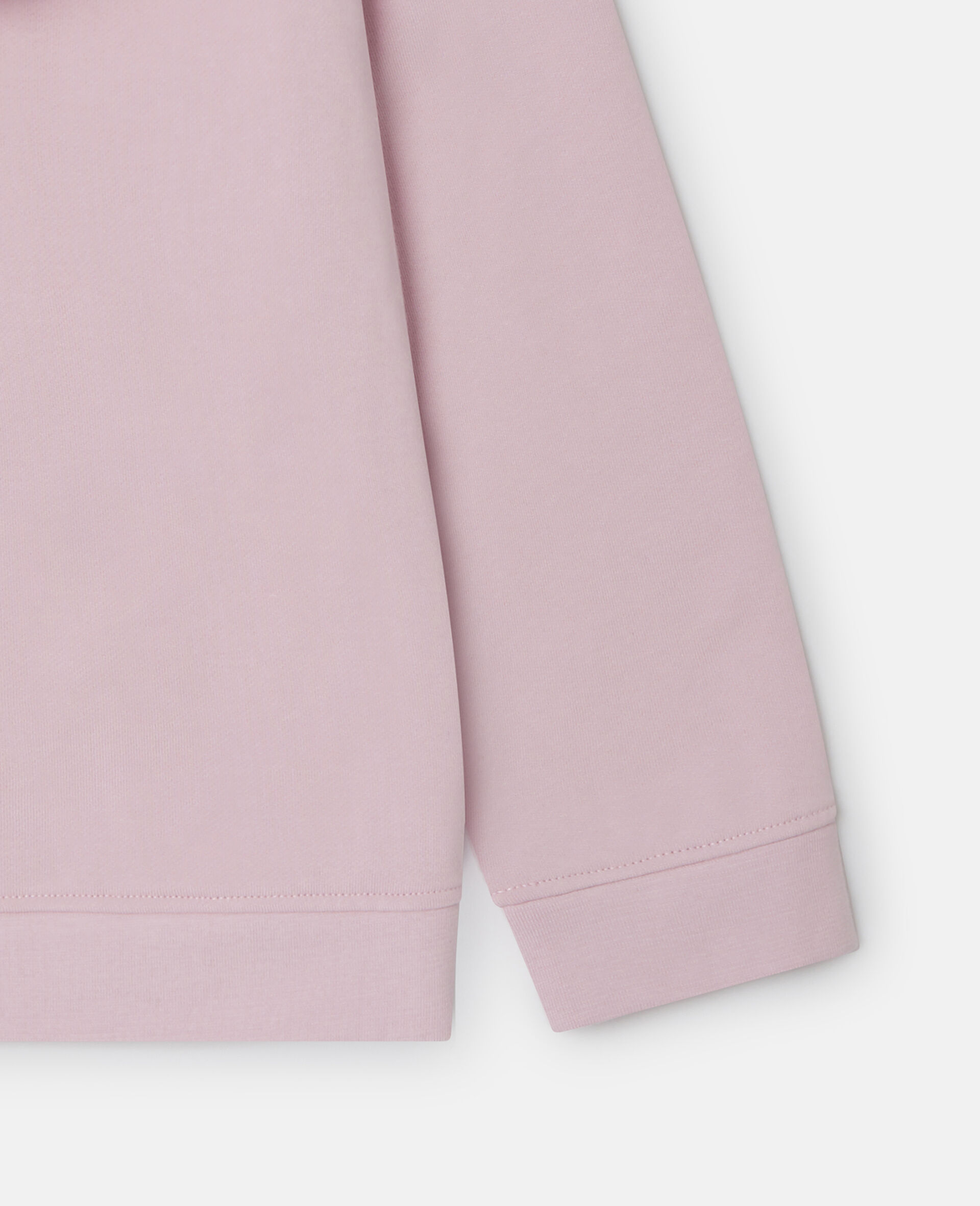 Sweat a capuche avec broderie graphique logo-Purple-large image number 3