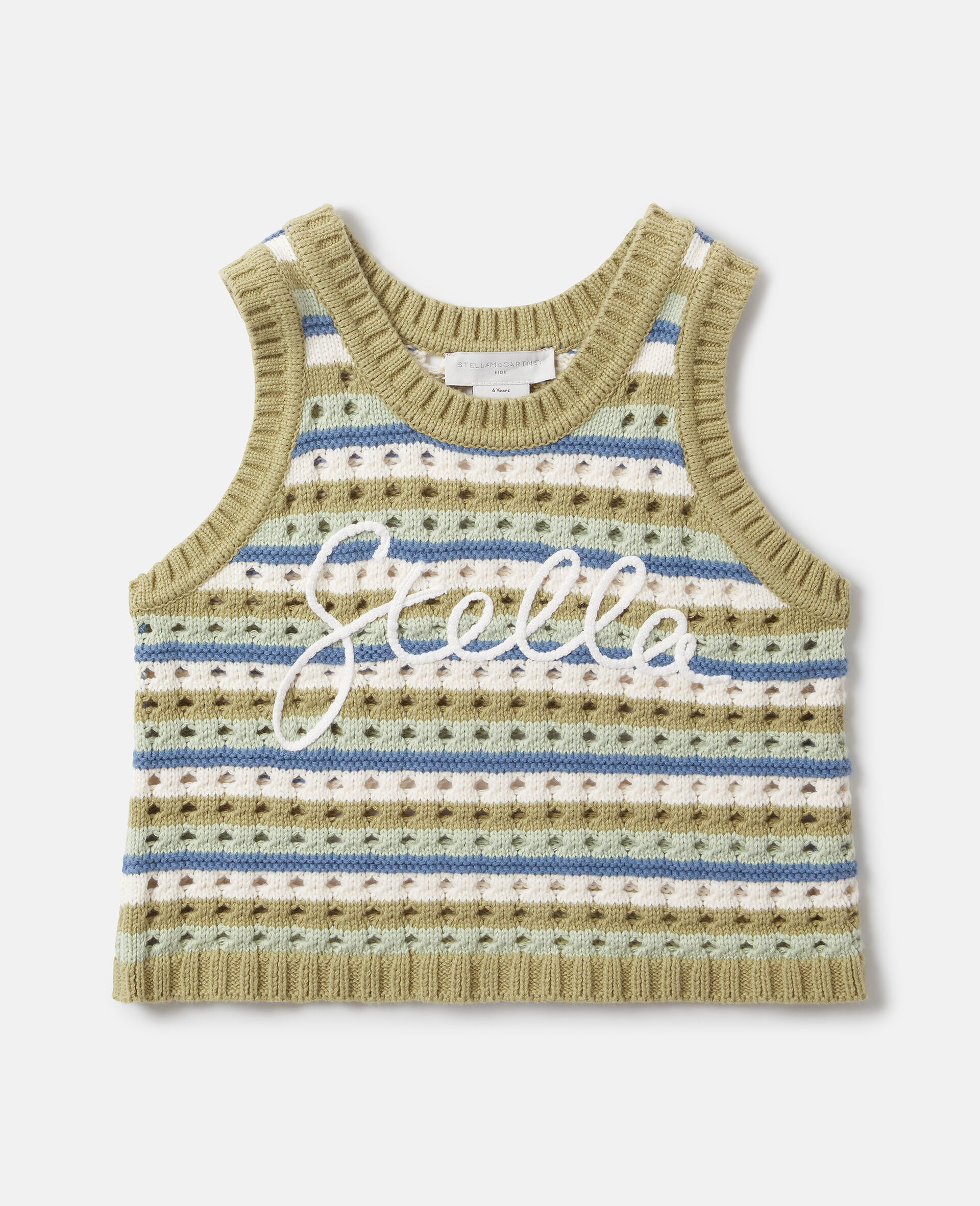 Stella Knitted Tank Top-Multicoloured-medium
