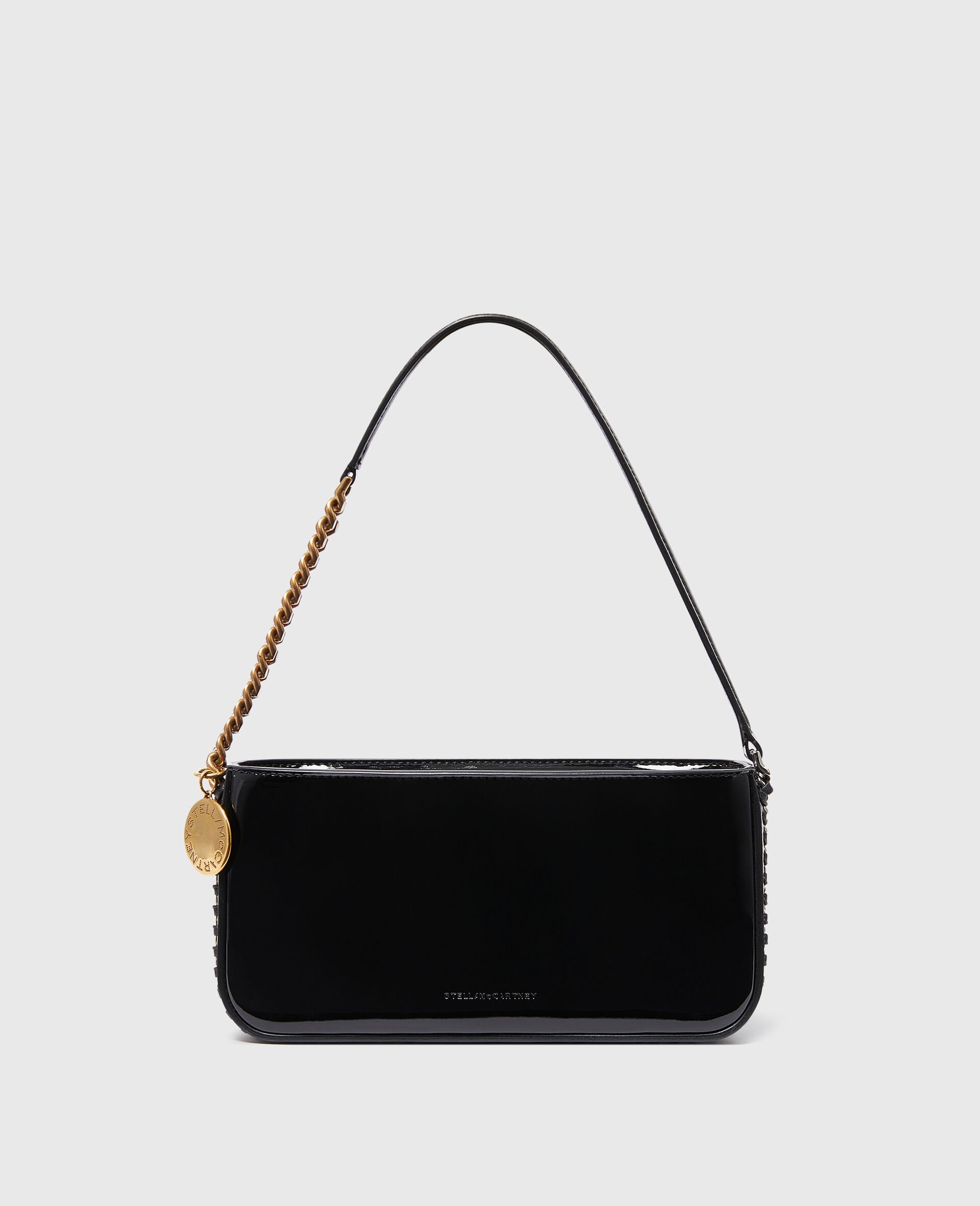 Falabella Pochette Shoulder Bag-Black-medium